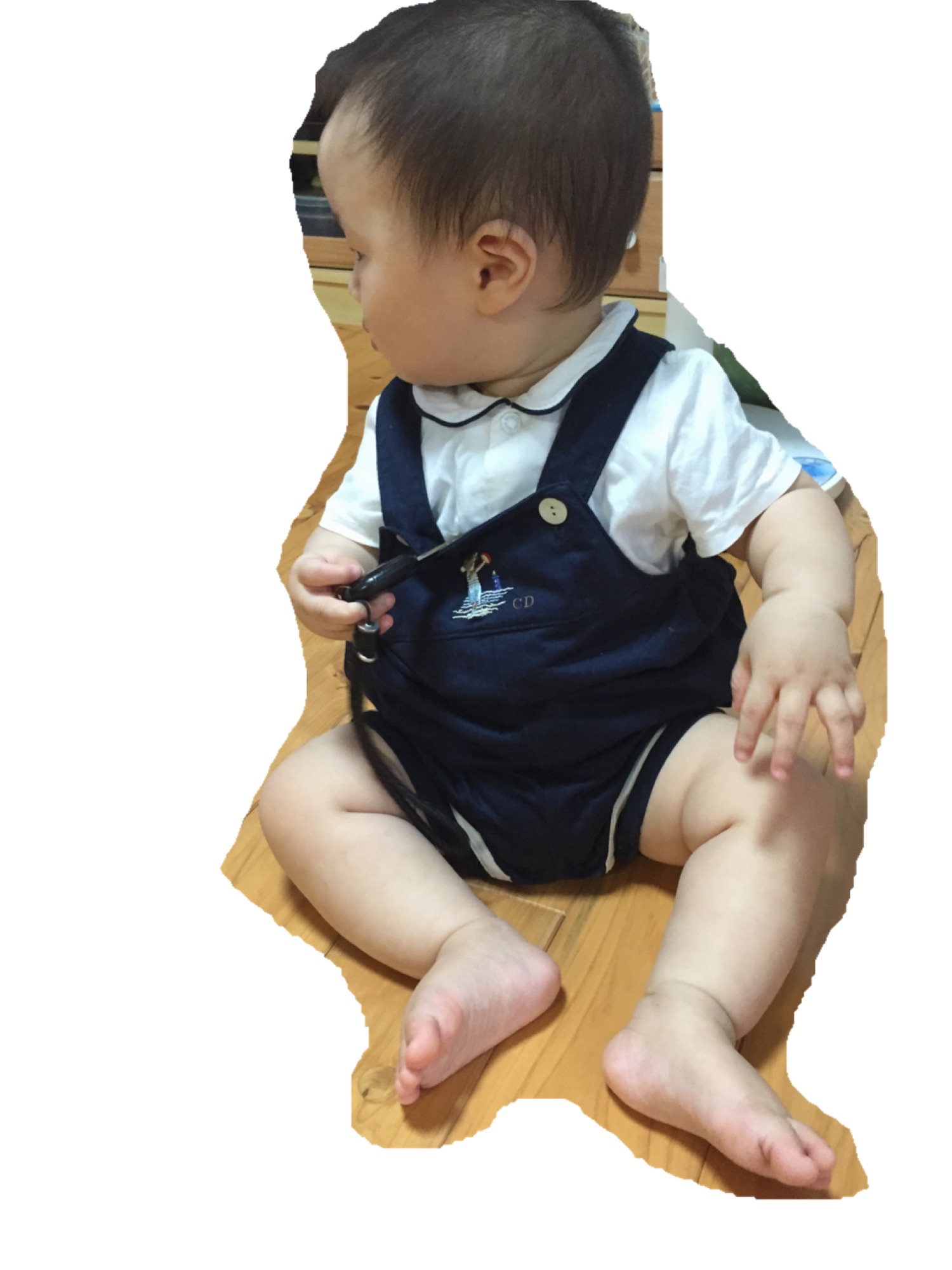 baby diorのサロペット/オーバーオールを使った人気ファッション