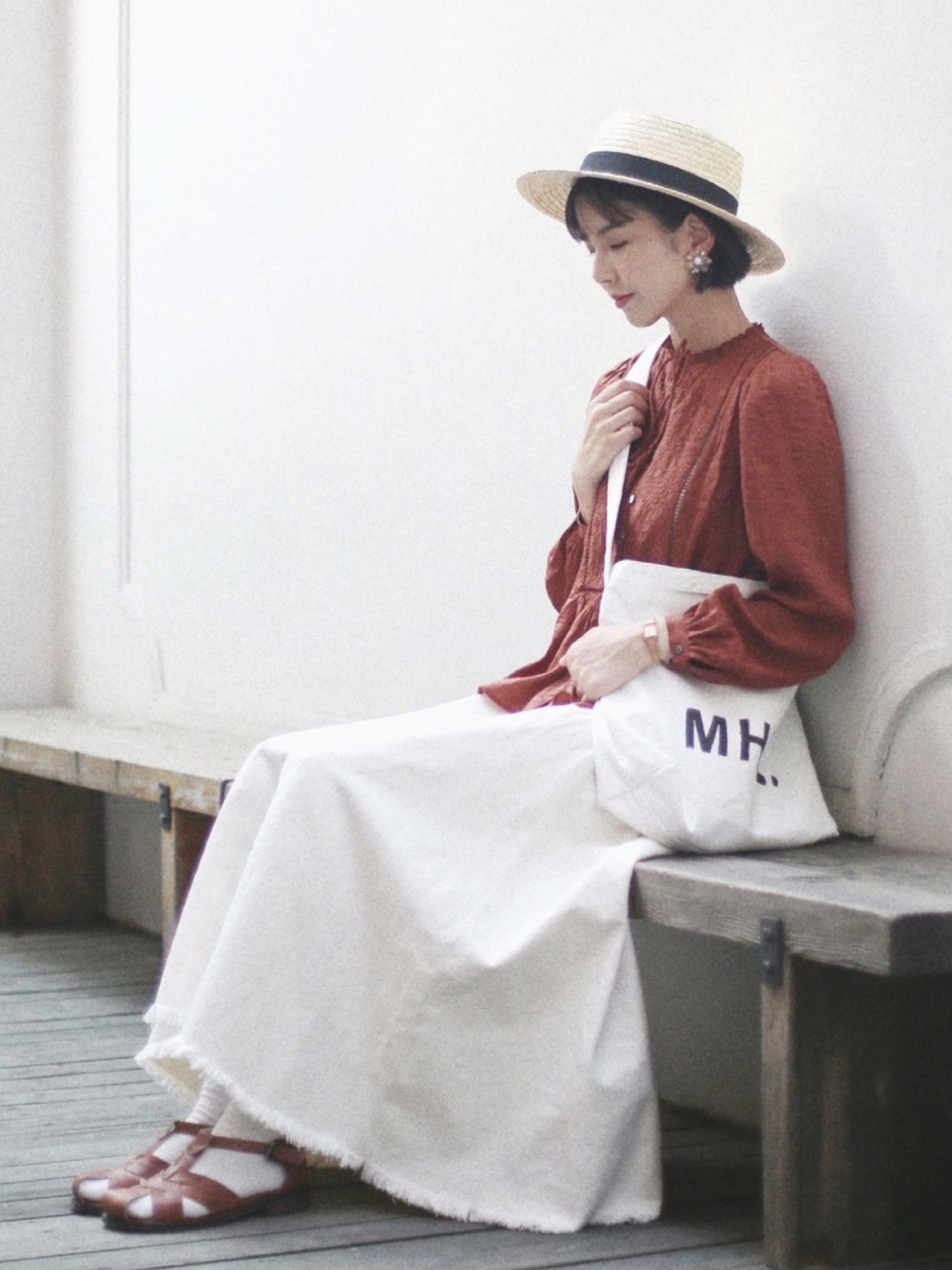 ETRE TOKYO（エトレトウキョウ）の「エンブロイダリーワッシャー