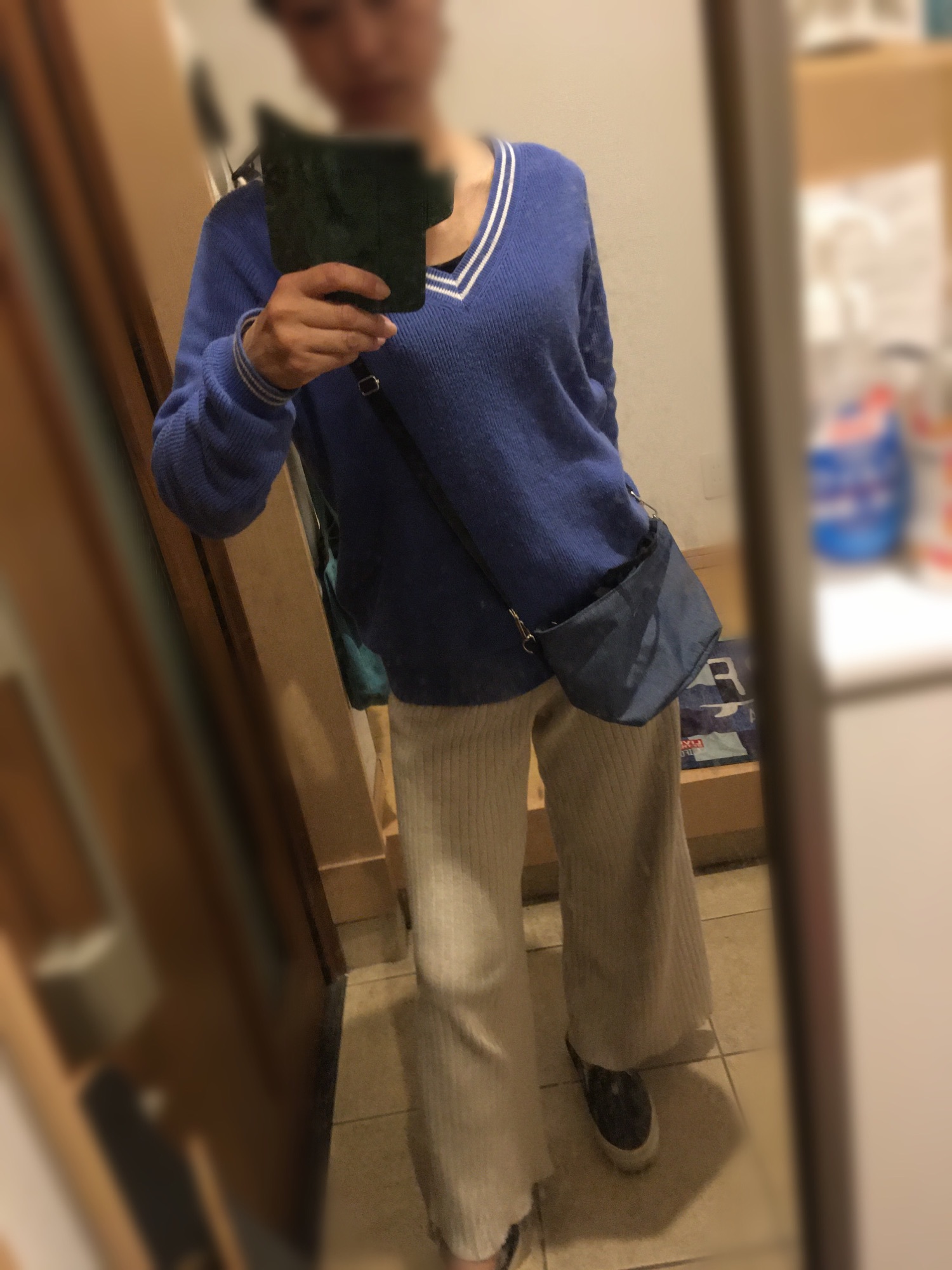 UNIQLO（ユニクロ）の「コットンカシミヤクリケットセーター（長袖