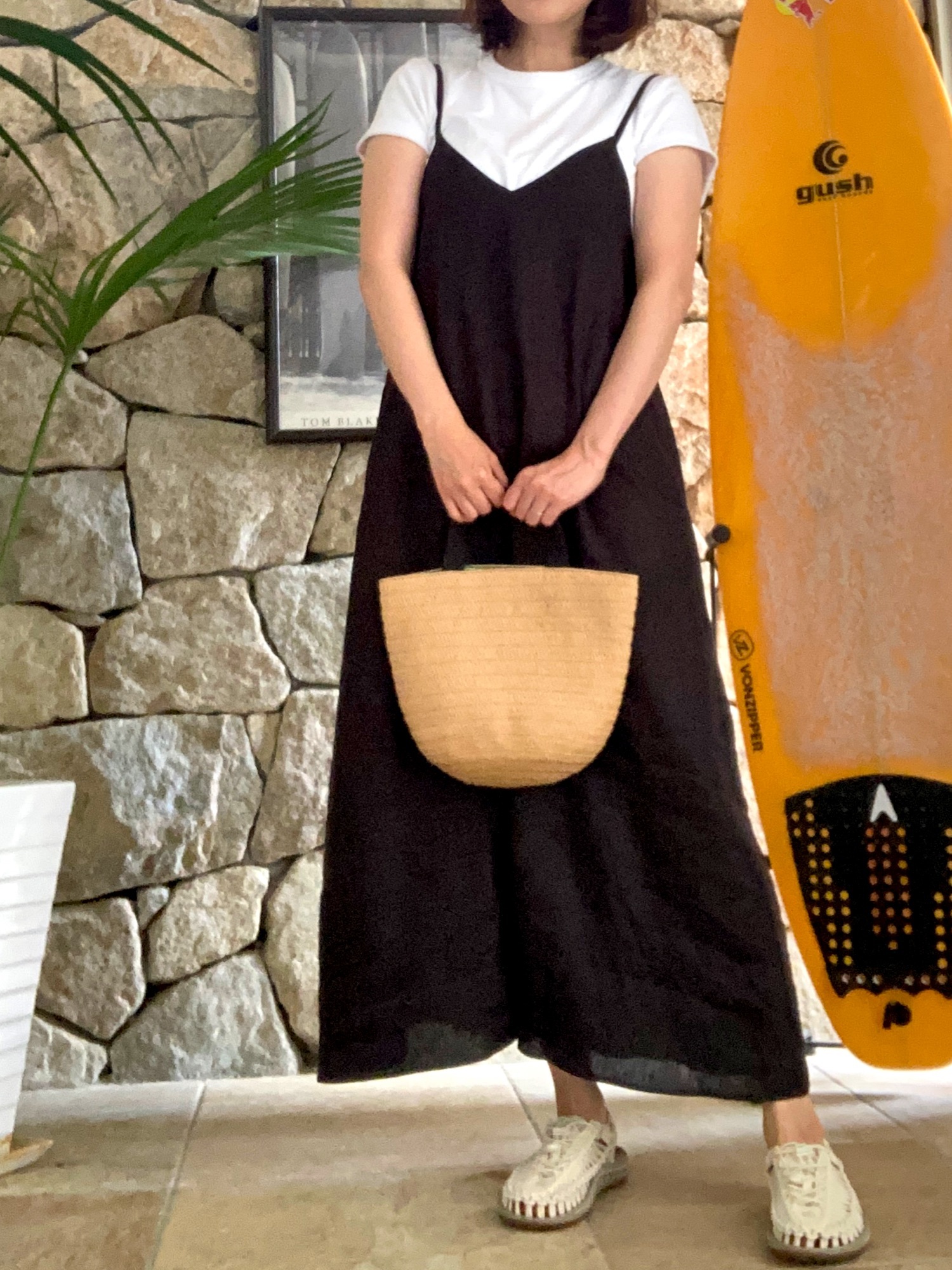 SLOBE IENA（スローブイエナ）の「リネンキャミワンピース