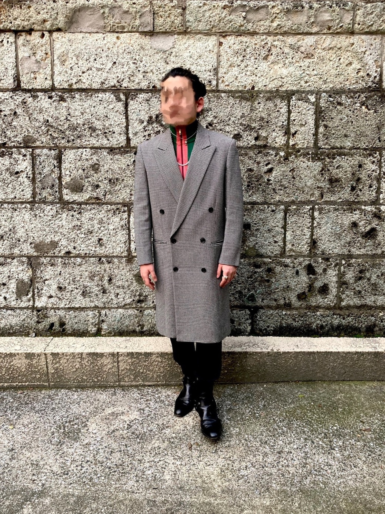 Paul Smith（ポールスミス）の「HOUND-TOOTH WOOL DOUBLE COAT