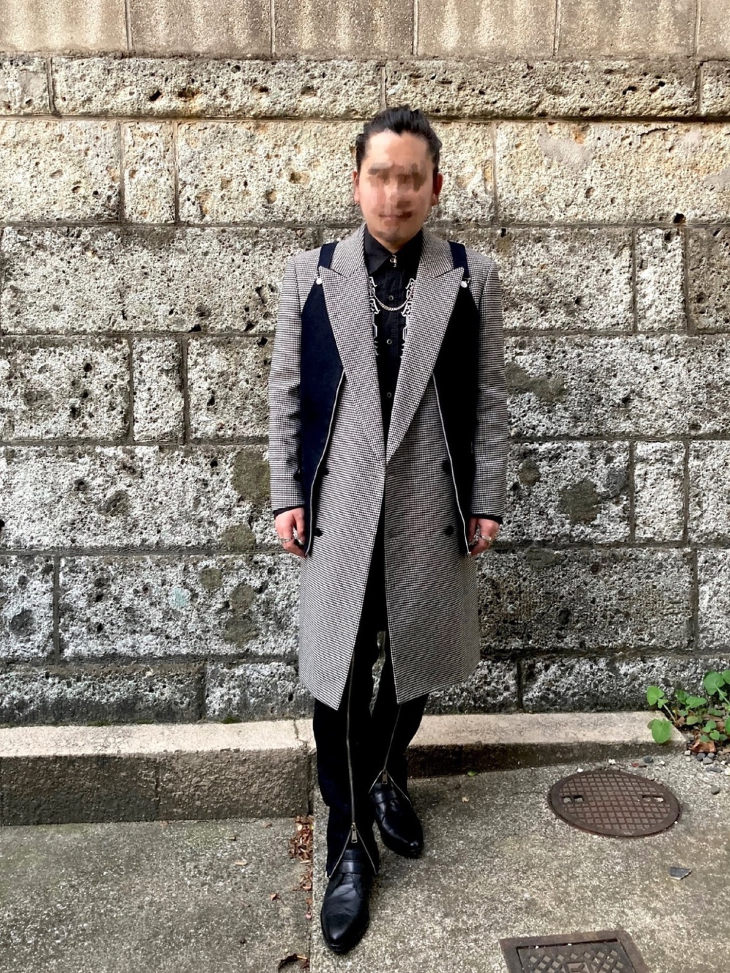 Paul Smith（ポールスミス）の「HOUND-TOOTH WOOL DOUBLE COAT