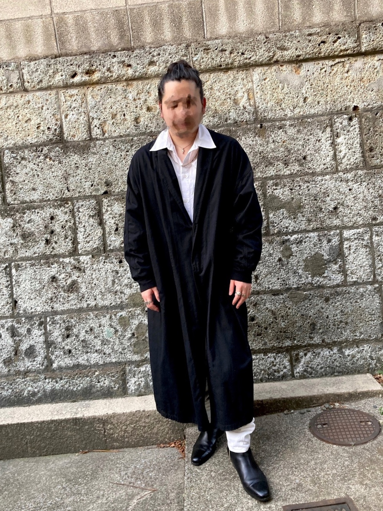 JULIUS（ユリウス）の「JULIUS/ユリウス/NYLON SERGE GOWN