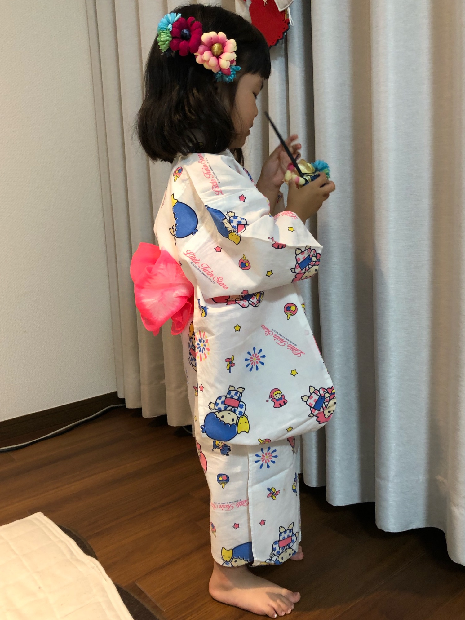 キキララ・浴衣 キキララ☆浴衣 大人サイズ セット