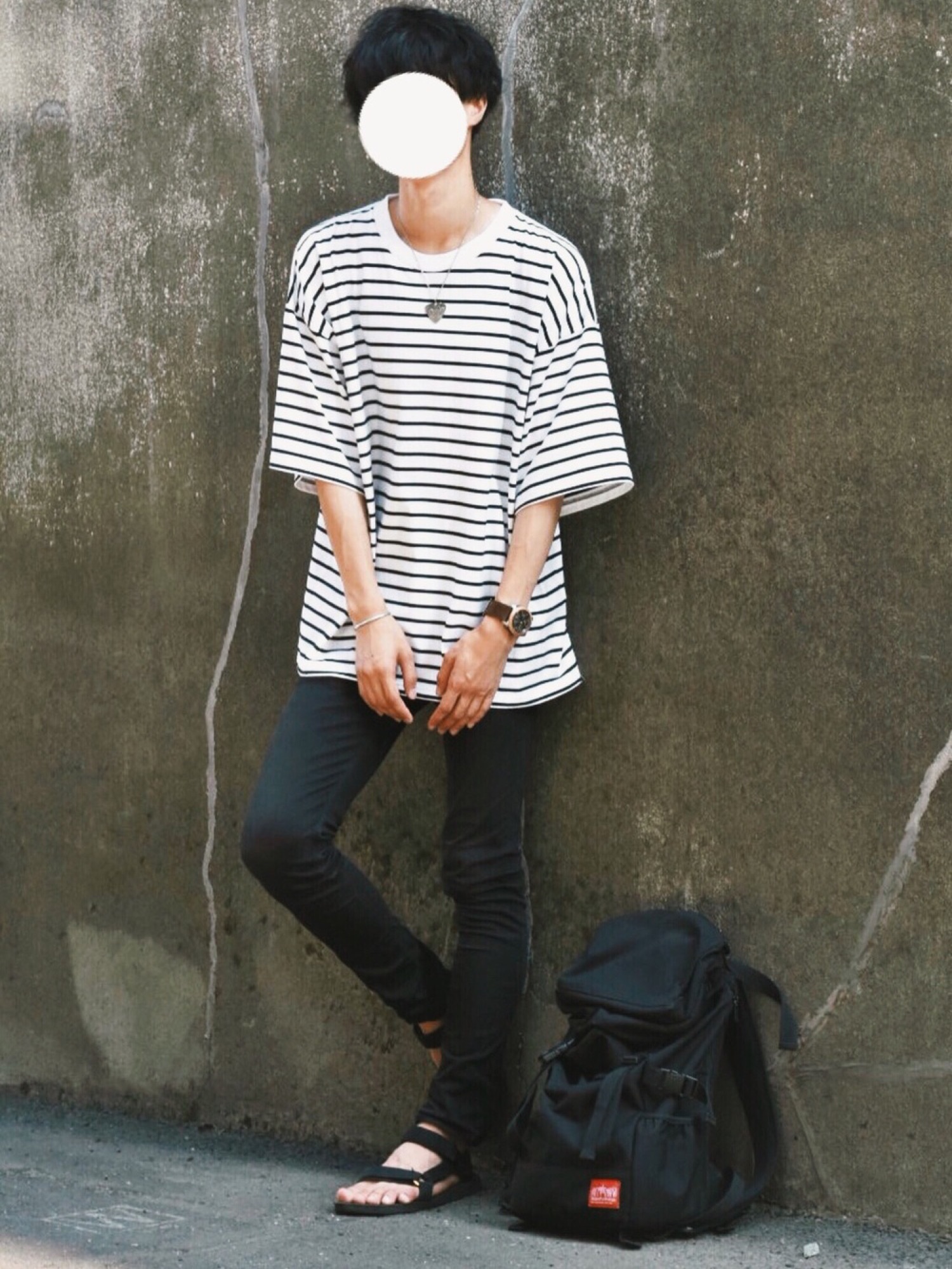 とっしー｜MONKEY TIMEのTシャツ/カットソーを使ったコーディネート - WEAR