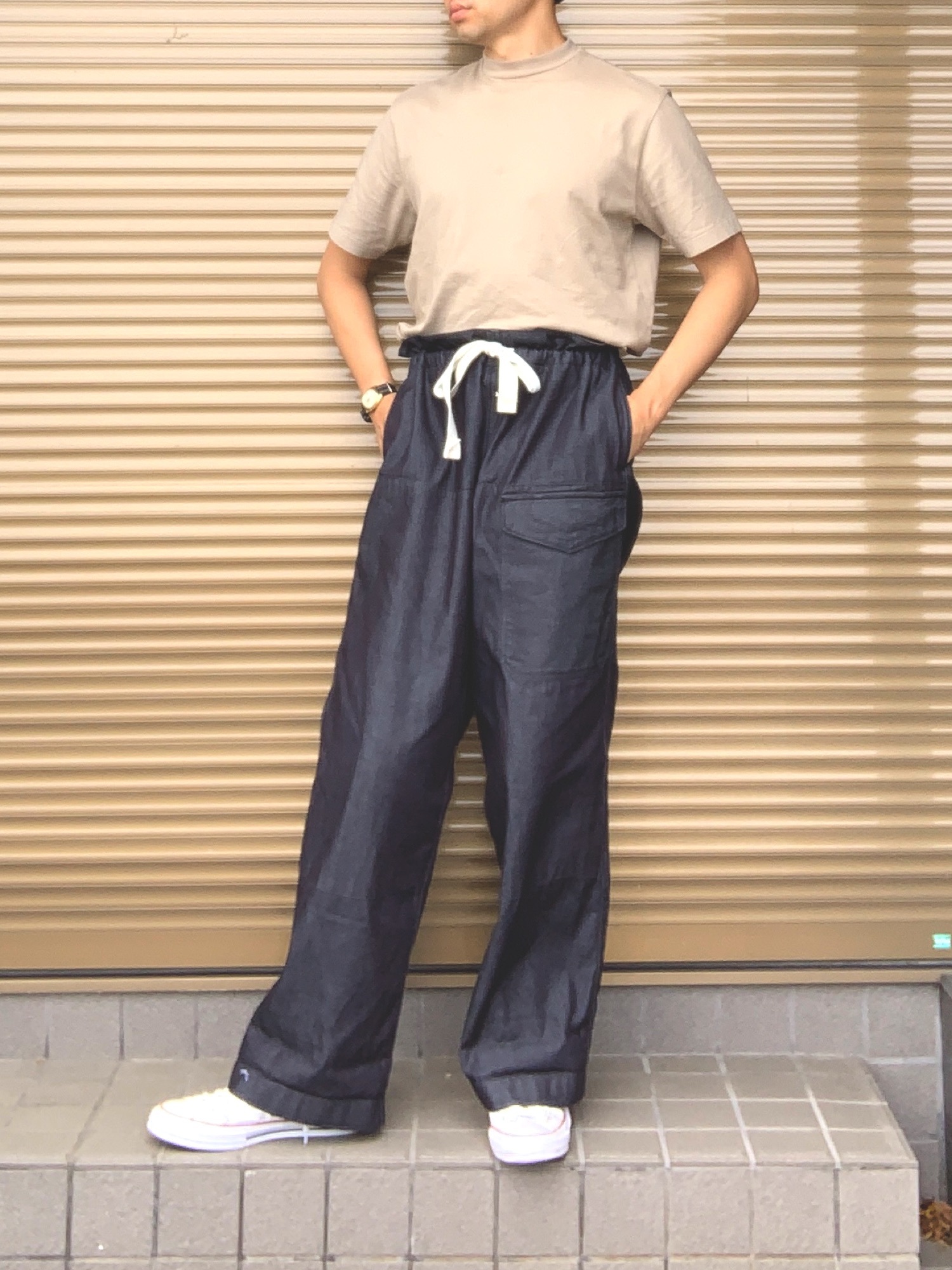 デニムパンツを使った「sussous」の人気ファッションコーディネート - WEAR