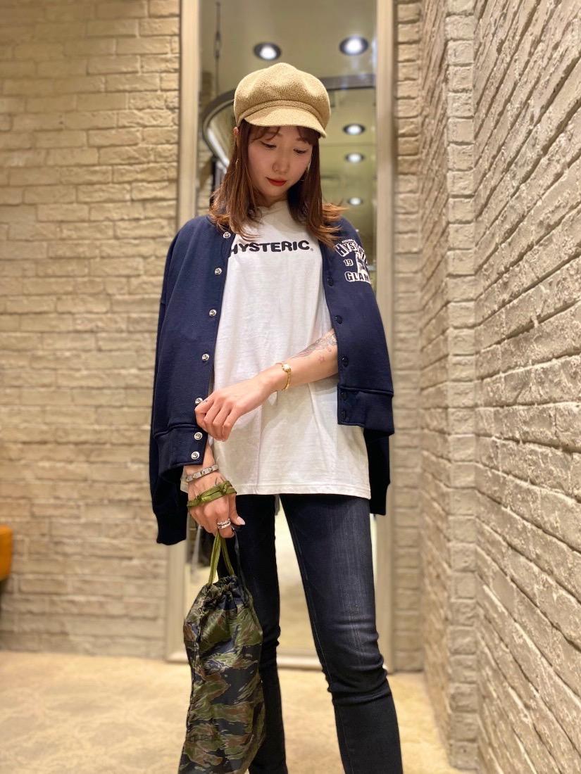 ヒステリックグラマー FEELING GOOD オーバーサイズジャンパー HYSTERIC GLAMOUR（ヒステリックグラマー）の「FEELING GOOD