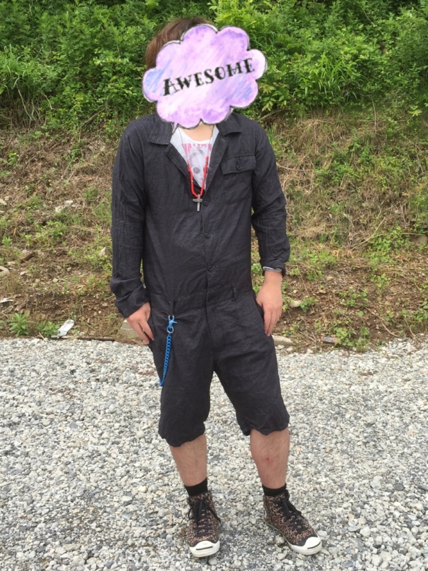 WHIZ LIMITED whiz  madeウォレットチェーン ウィズリミテッド ウォレット チェーン ブラック系【中古