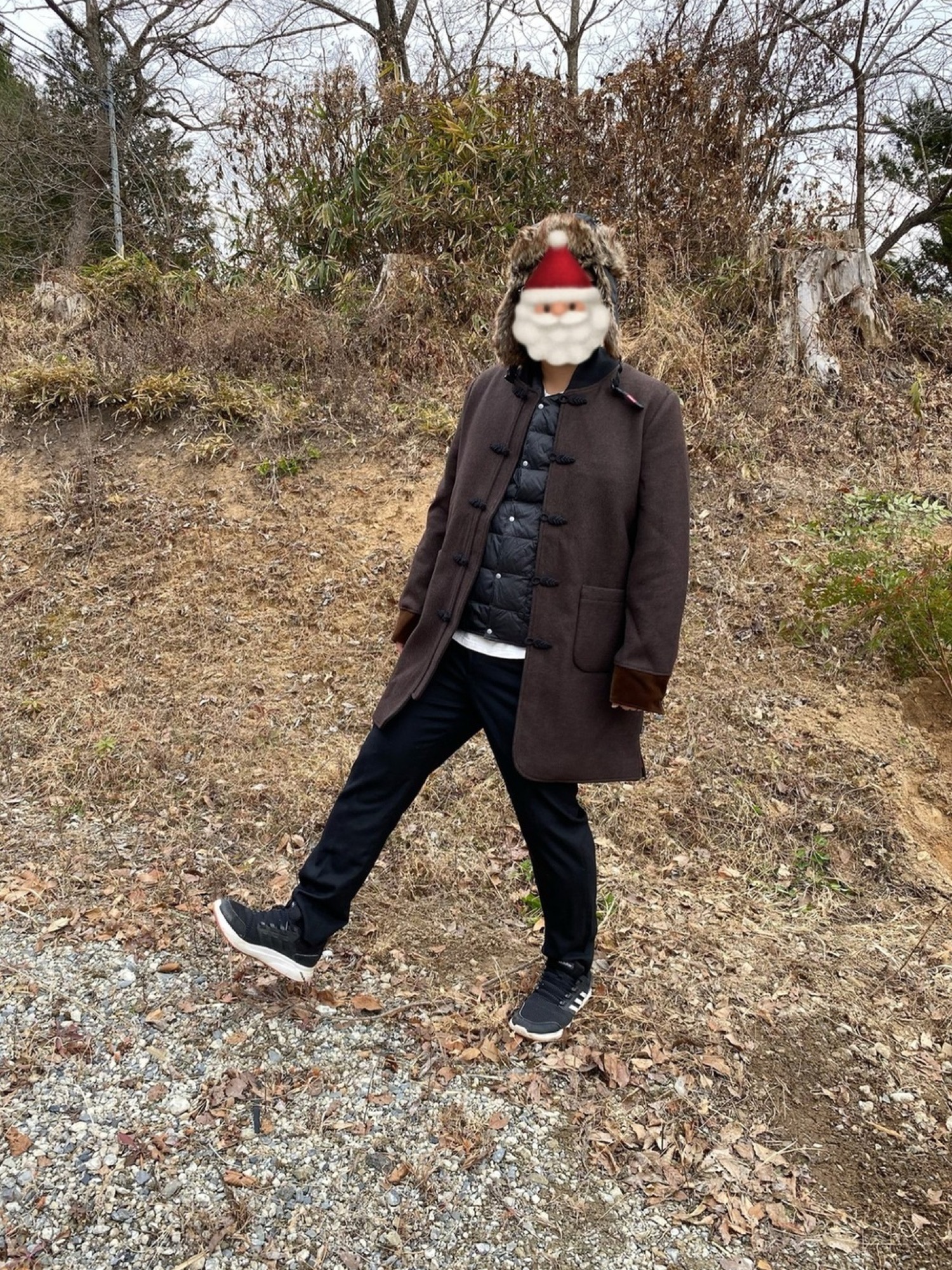 glamb グラム ダッフルコート ロック men's FUDGE 12月号 glamb特集