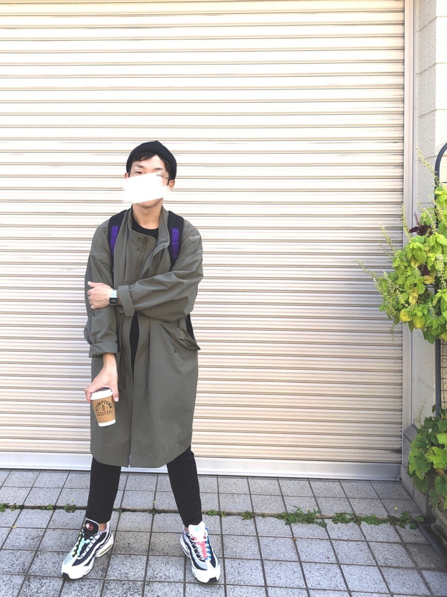 ザノースフェイスパープルレーベルNN7905N バックパック リュック THE NORTH FACE PURPLE LABEL CORDURA Nylon Day Pack Olive