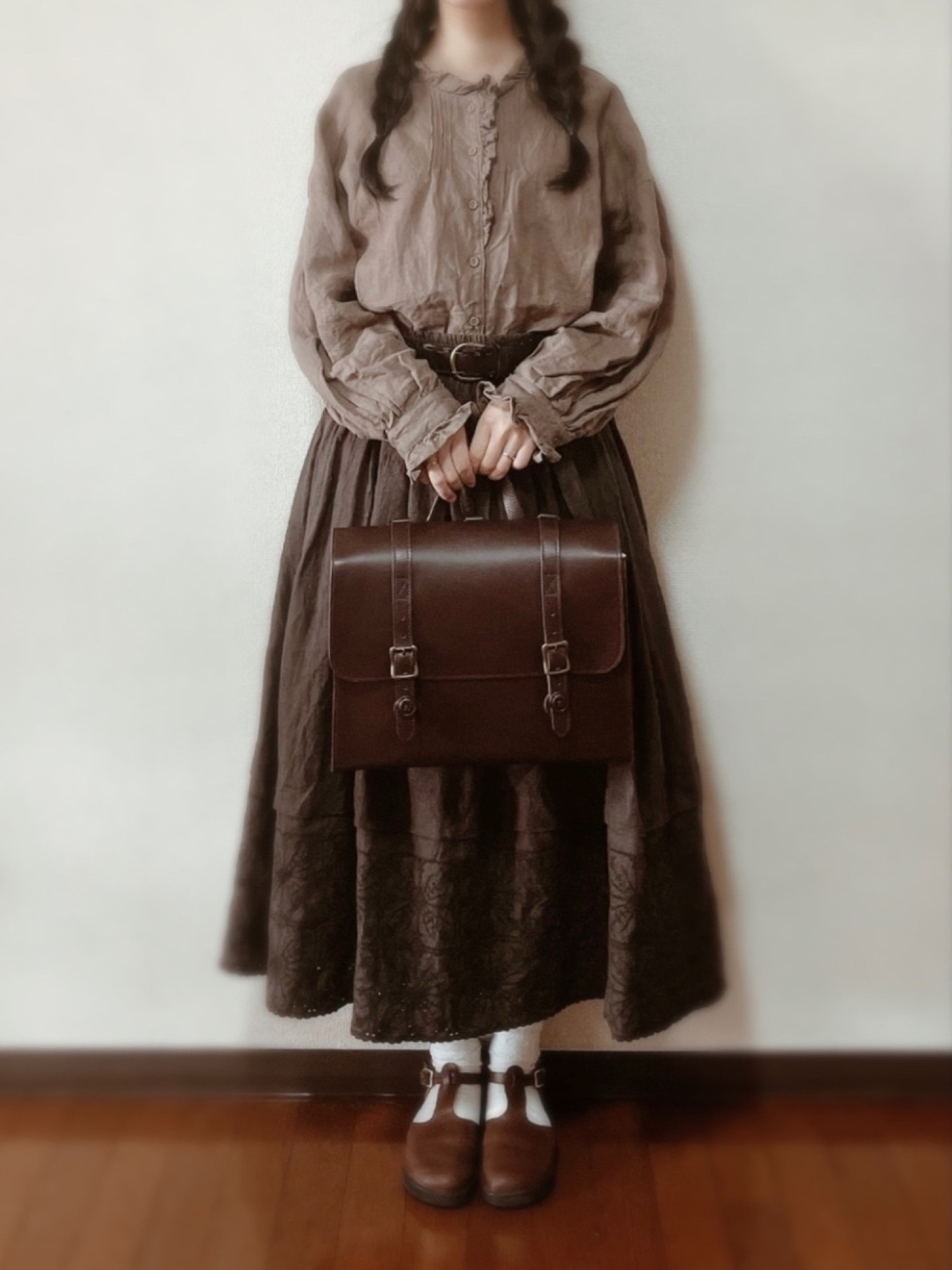 最終価格　ツハル　別珍裾切替刺繍ベスト　パンツ　ベージュ　２点セット TSUHARU by Samansa Mos2 - 新品 TSUHARU 中綿刺繍キルティング