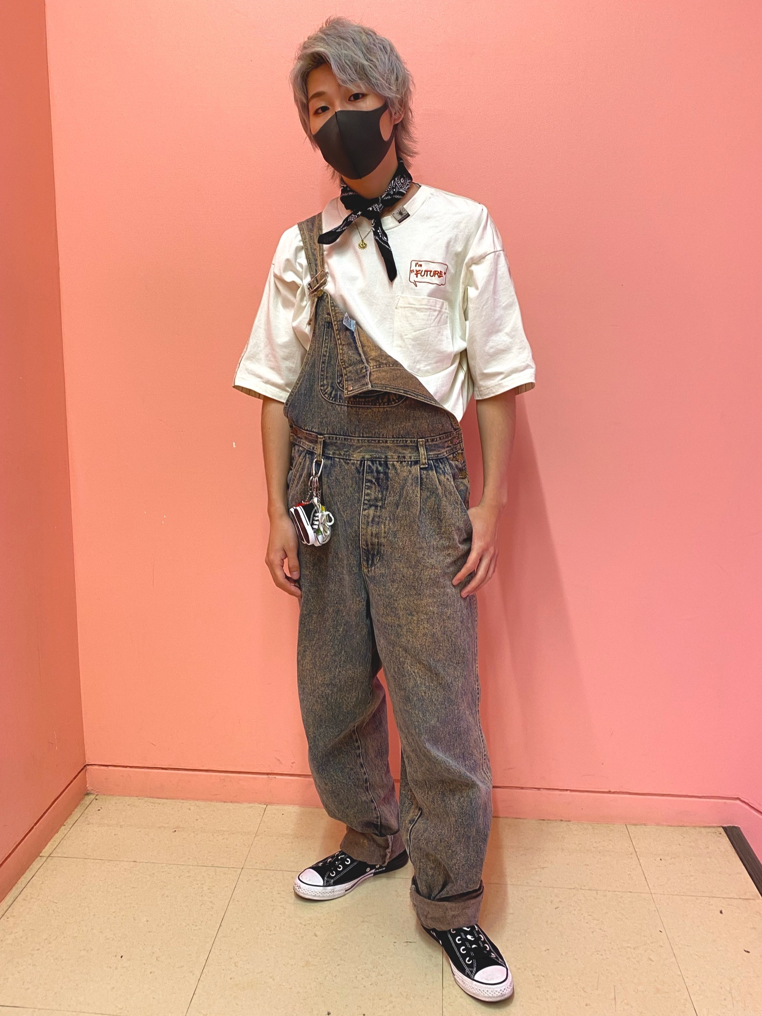 ピースマイナスワン　スカーフ　バンダナ PEACEMINUSONE peaceminusone ピースマイナスワン PMO BANDANA