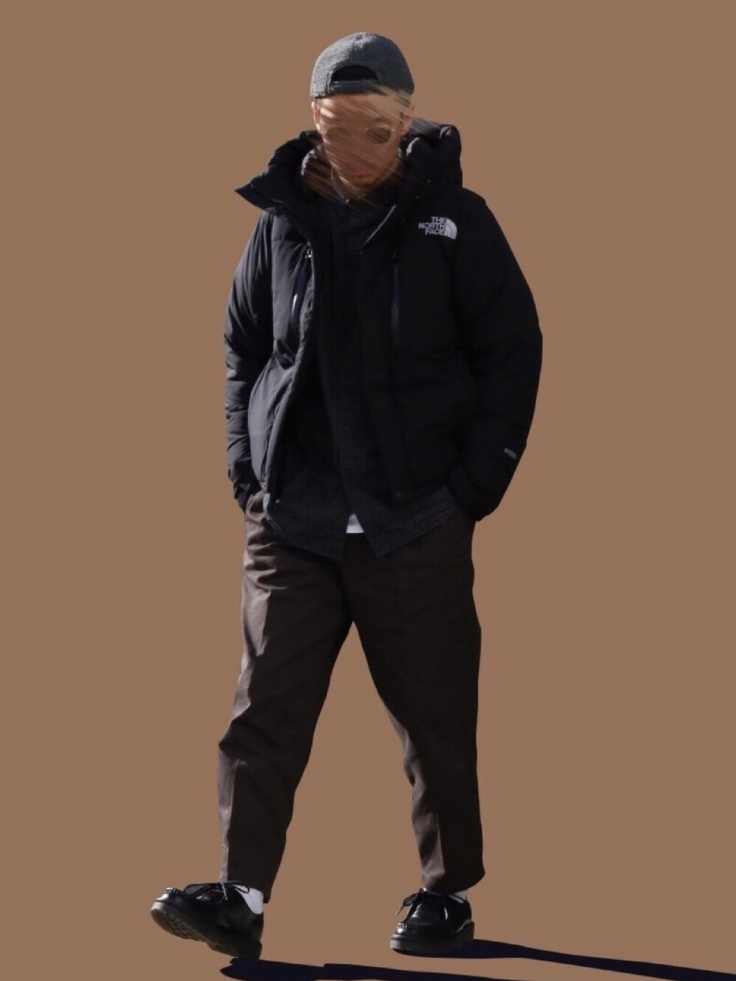 H IRO〜The North Face ブラックダウンジャケット 𝕳𝖎𝖗𝖔｜THE NORTH FACEのダウンジャケット/コートを使った