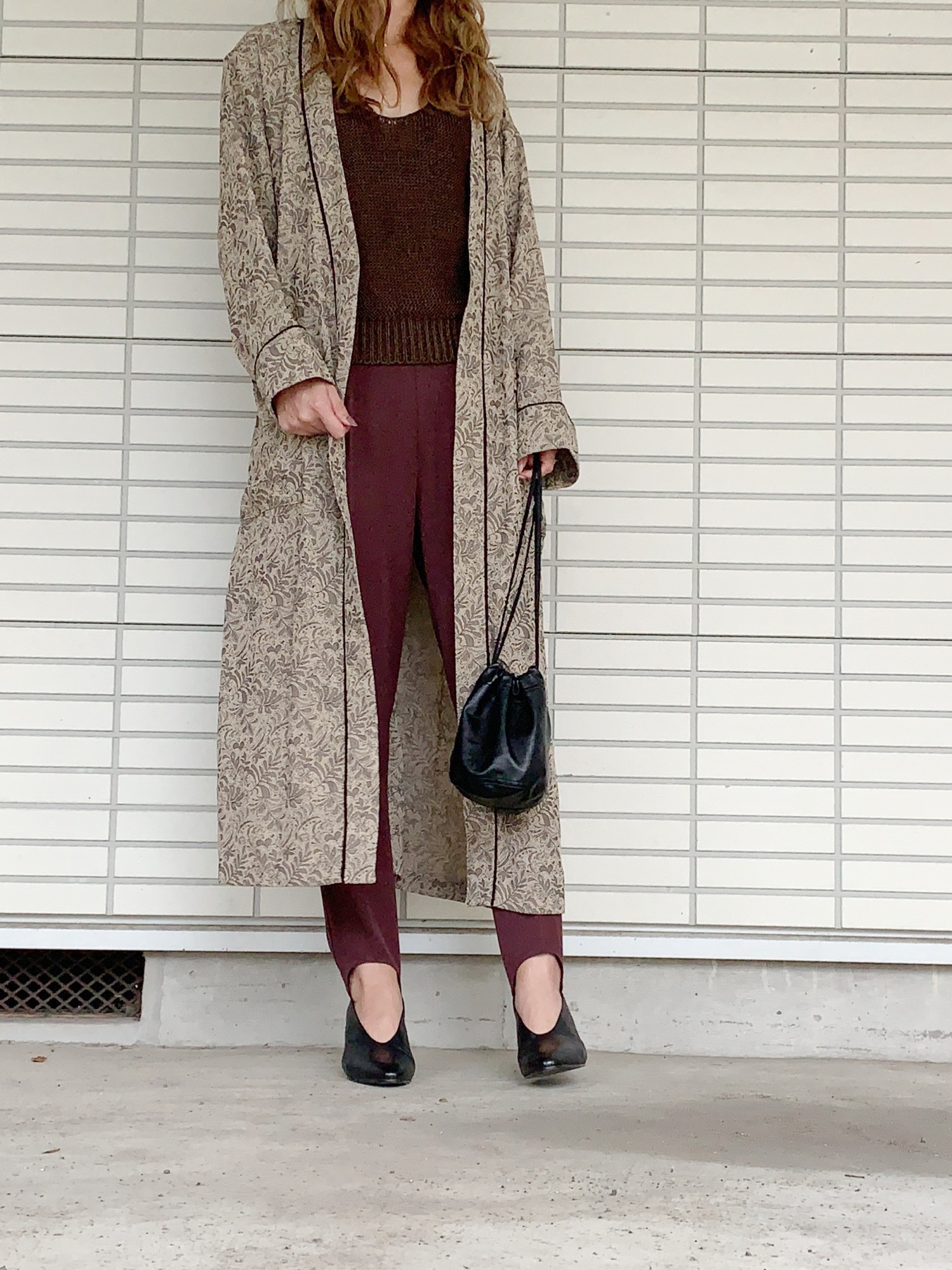 TODAYFUL（トゥデイフル）の「ジャガードパイピングガウン