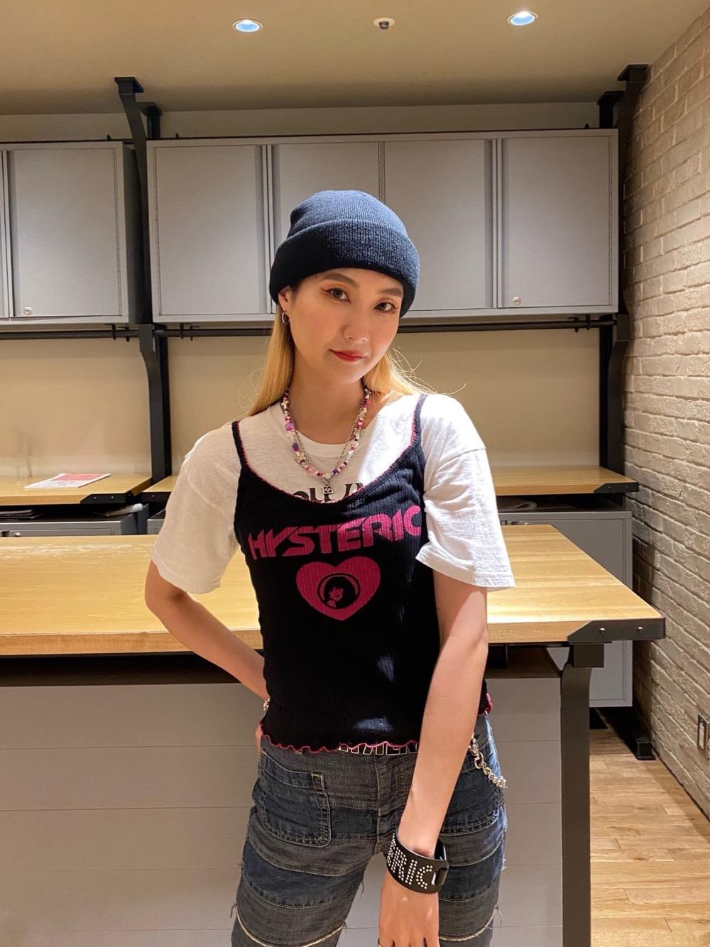 HYSTERIC GLAMOUR ヒステリックグラマー キャミソール レッド系 STYLING | HYSTERIC GLAMOUR ONLINE STORE ヒステリックグラマー