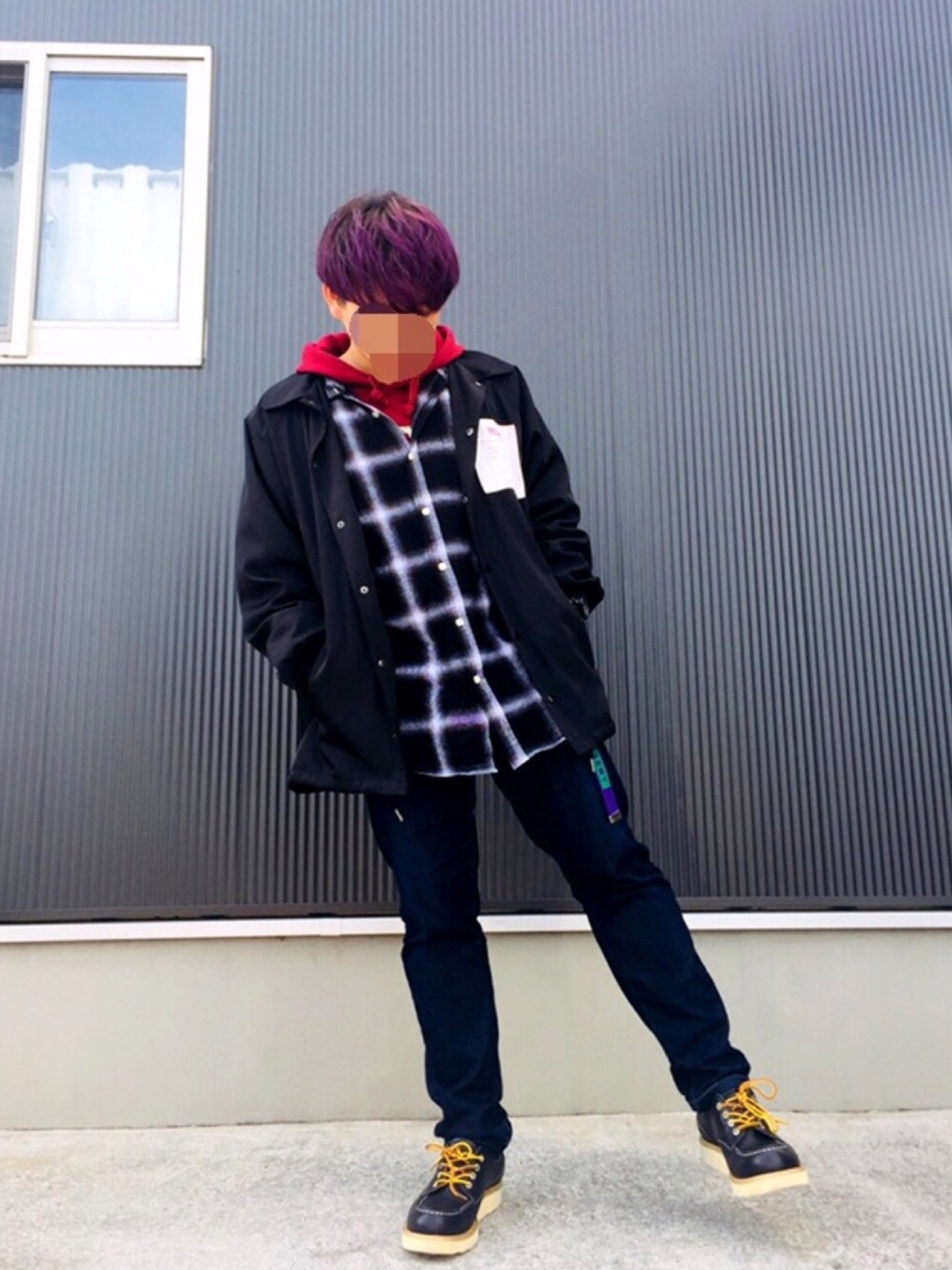 ANDGEEBEE（アンジービー）の「【UNISEX】ANGBコーチジャケット 