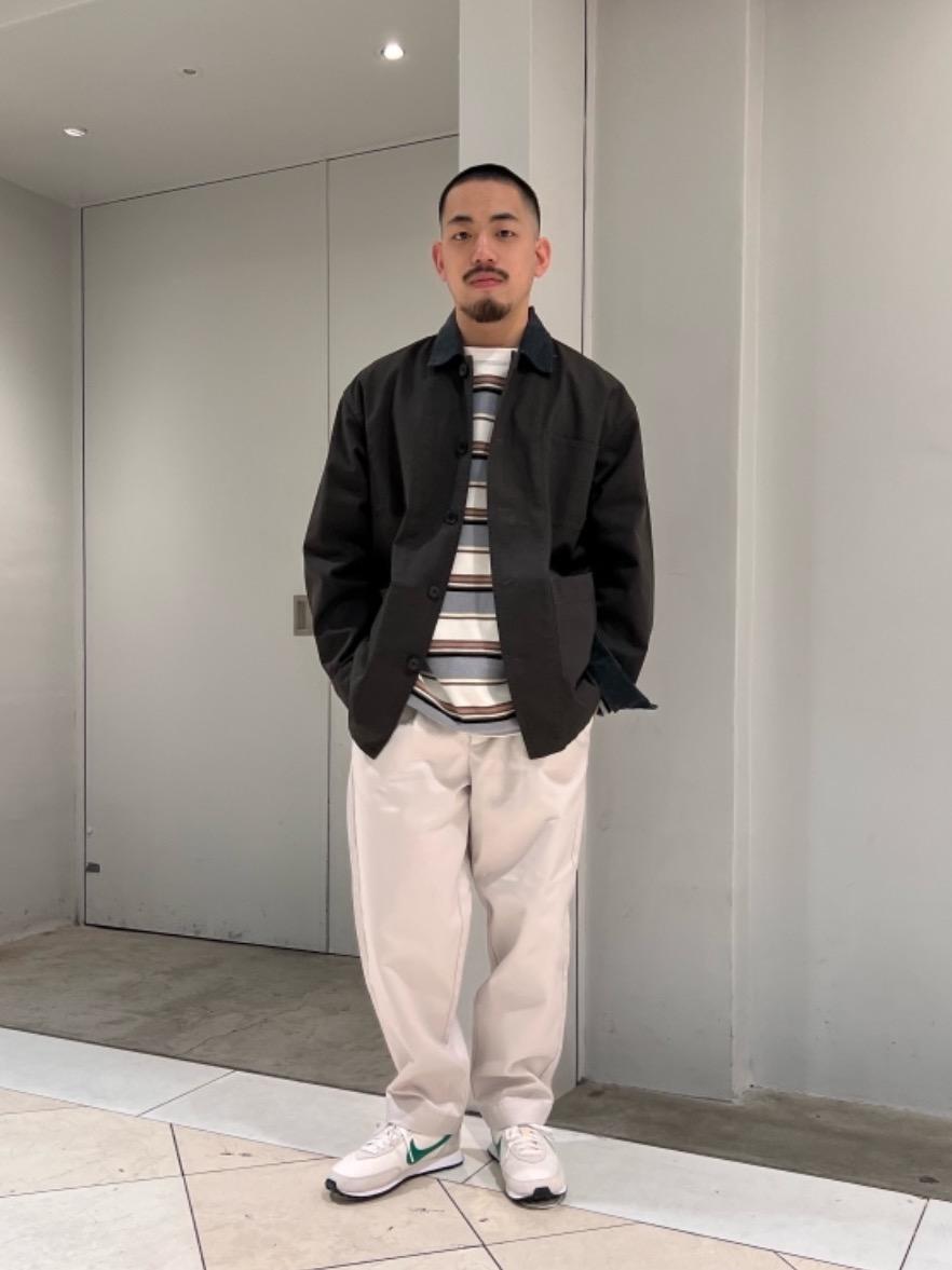 ディスティンクションメンズビギ  ホワイトチノパンツ Dickies チノパン / ディッキーズ THE ORIGINAL 874 ワーク