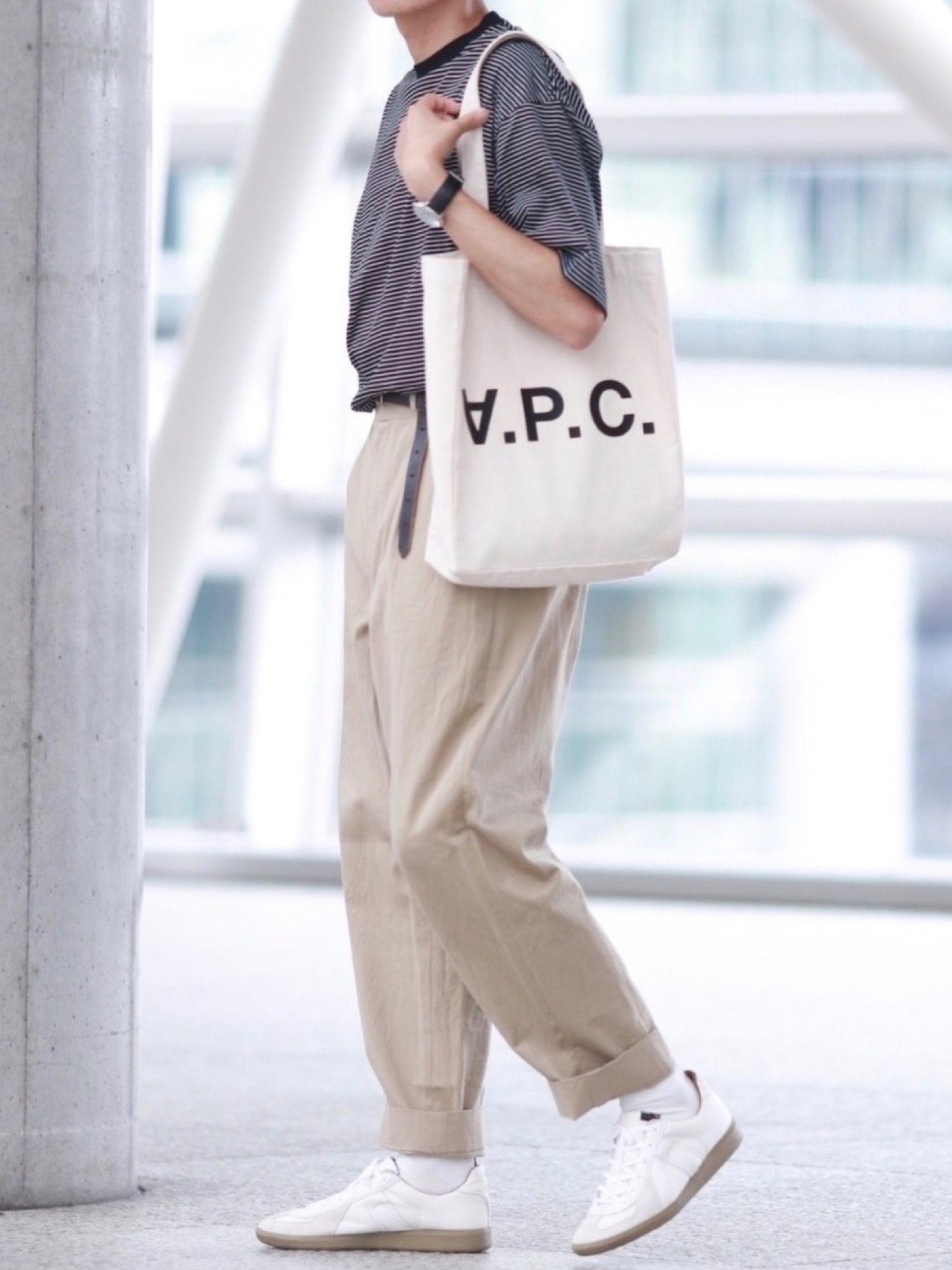 MHL.（エムエイチエル）の「ANTIQUE LEATHER（ベルト）」 - WEAR
