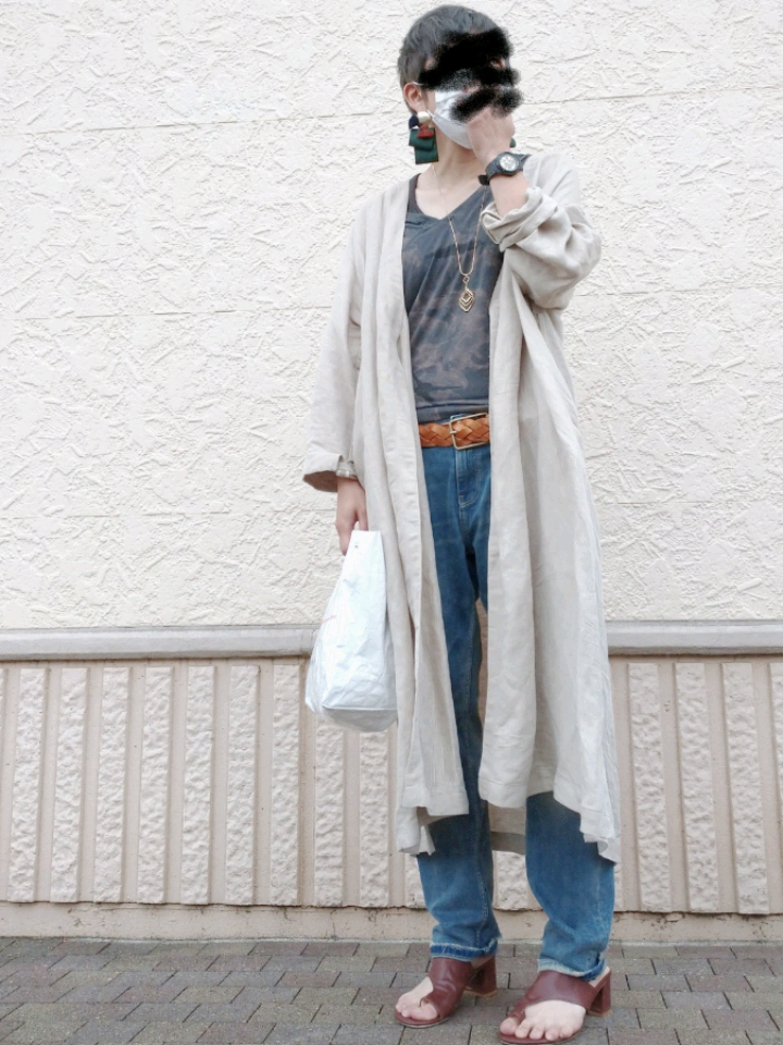 [SLOBE IENA] ガーゼ ガウンコート SLOBE IENA]ガーゼガウンコート◇[品番：BYCW0004140]｜B.C