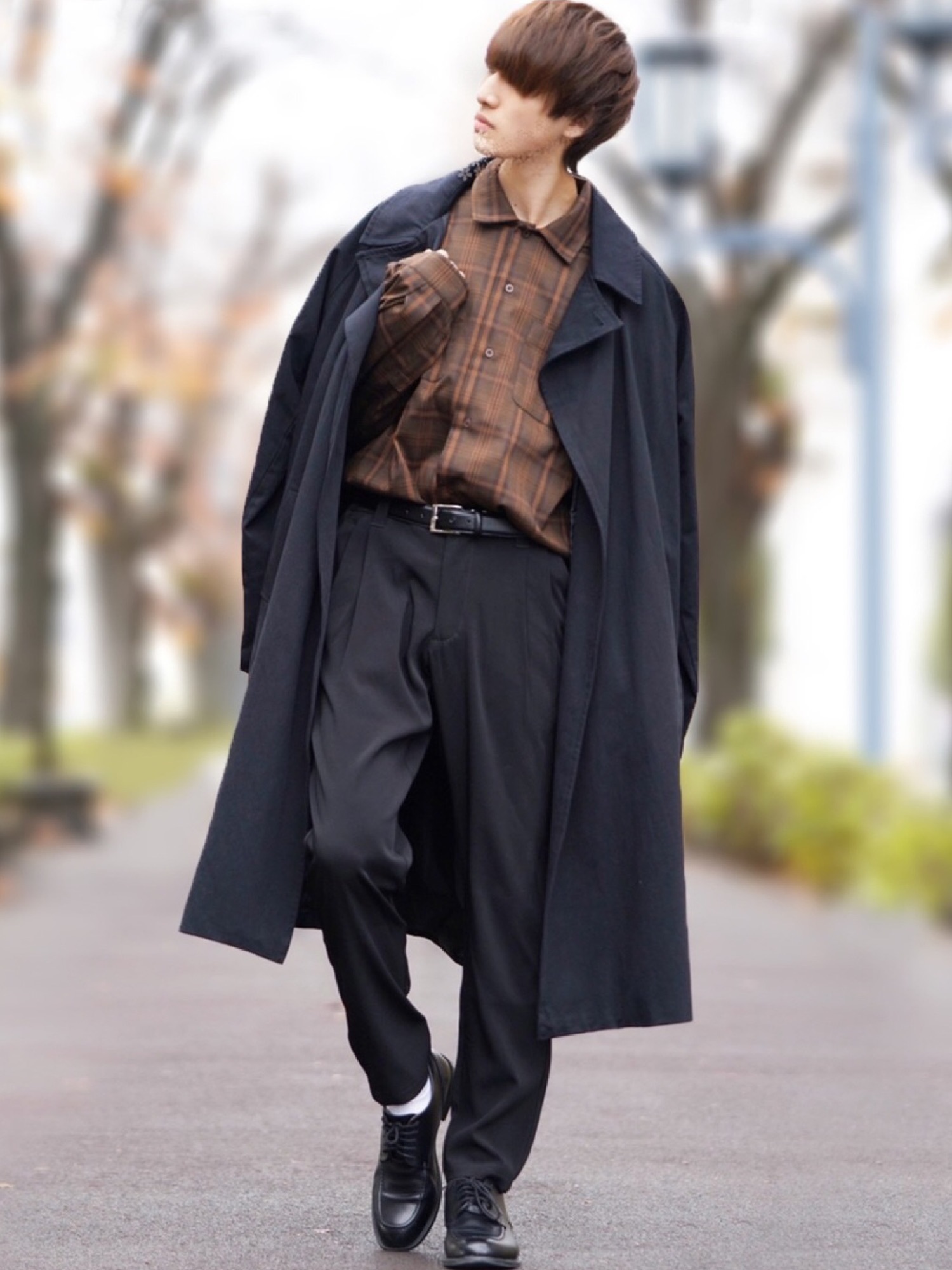 tai｜INTER FACTORYのトレンチコートを使ったコーディネート - WEAR