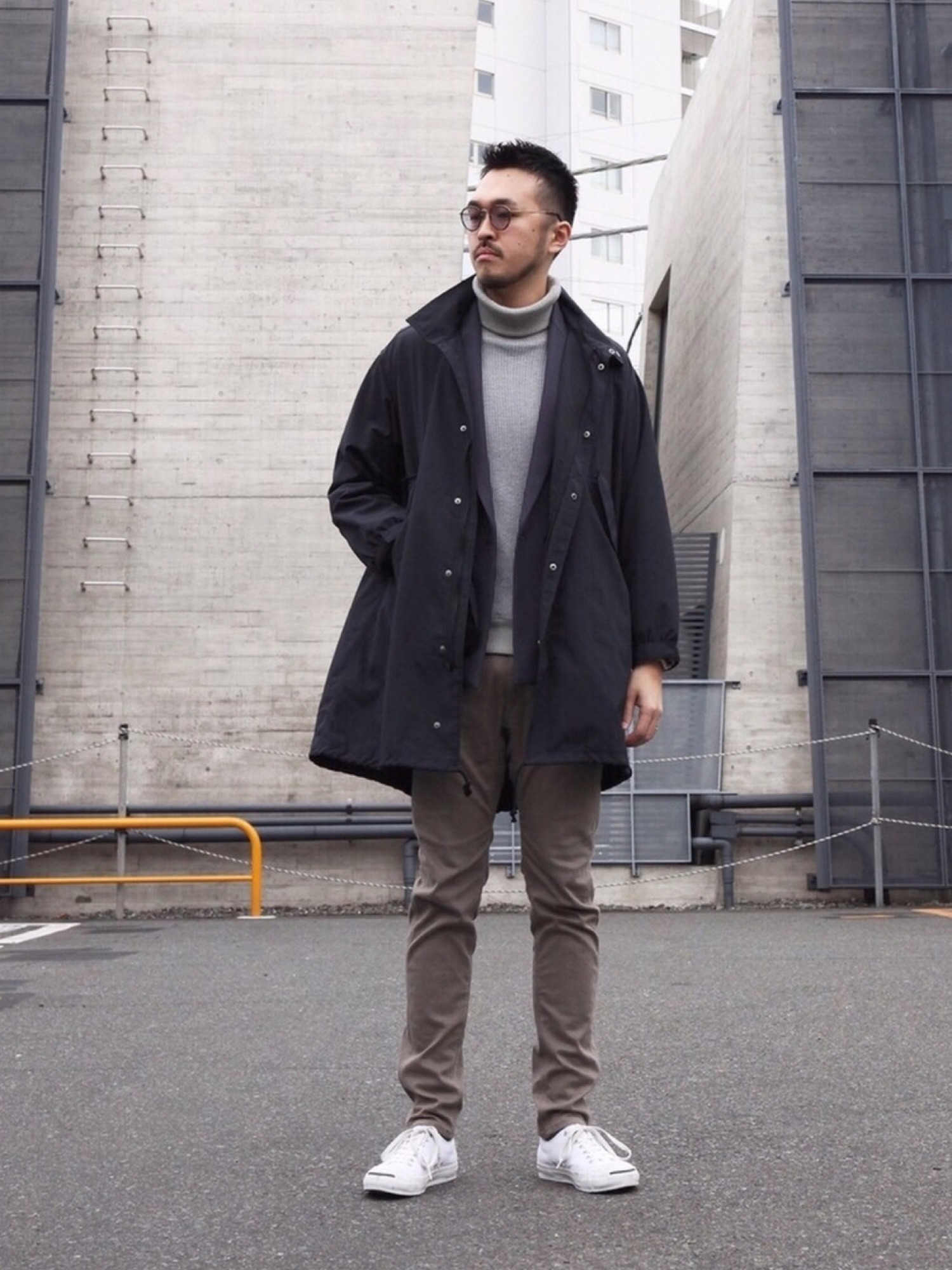 MR.OLIVEのモッズコートを使った人気ファッションコーディネート - WEAR