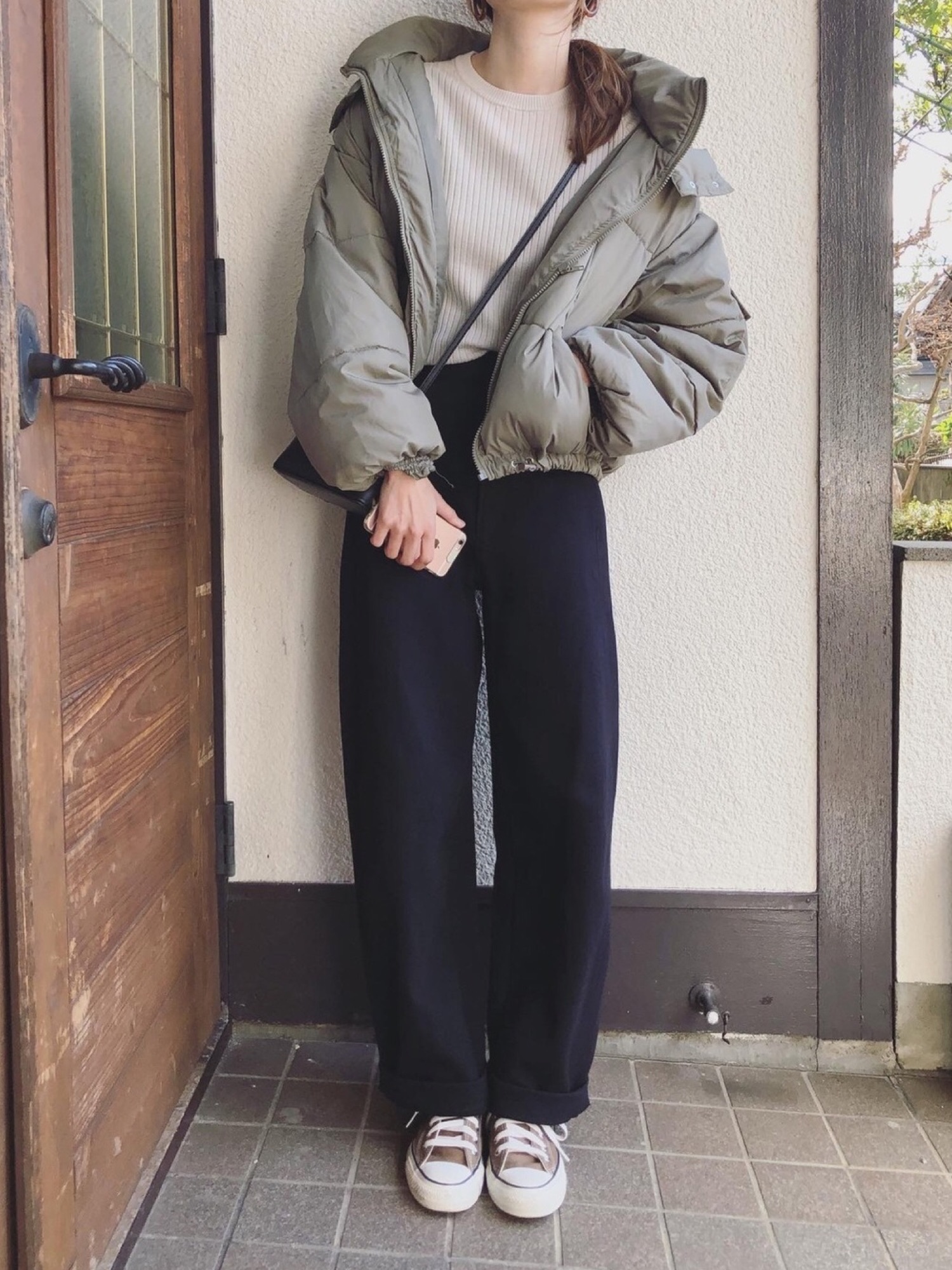 IENA（イエナ）の「6x3リブクルーネックプルオーバー◇（ニット