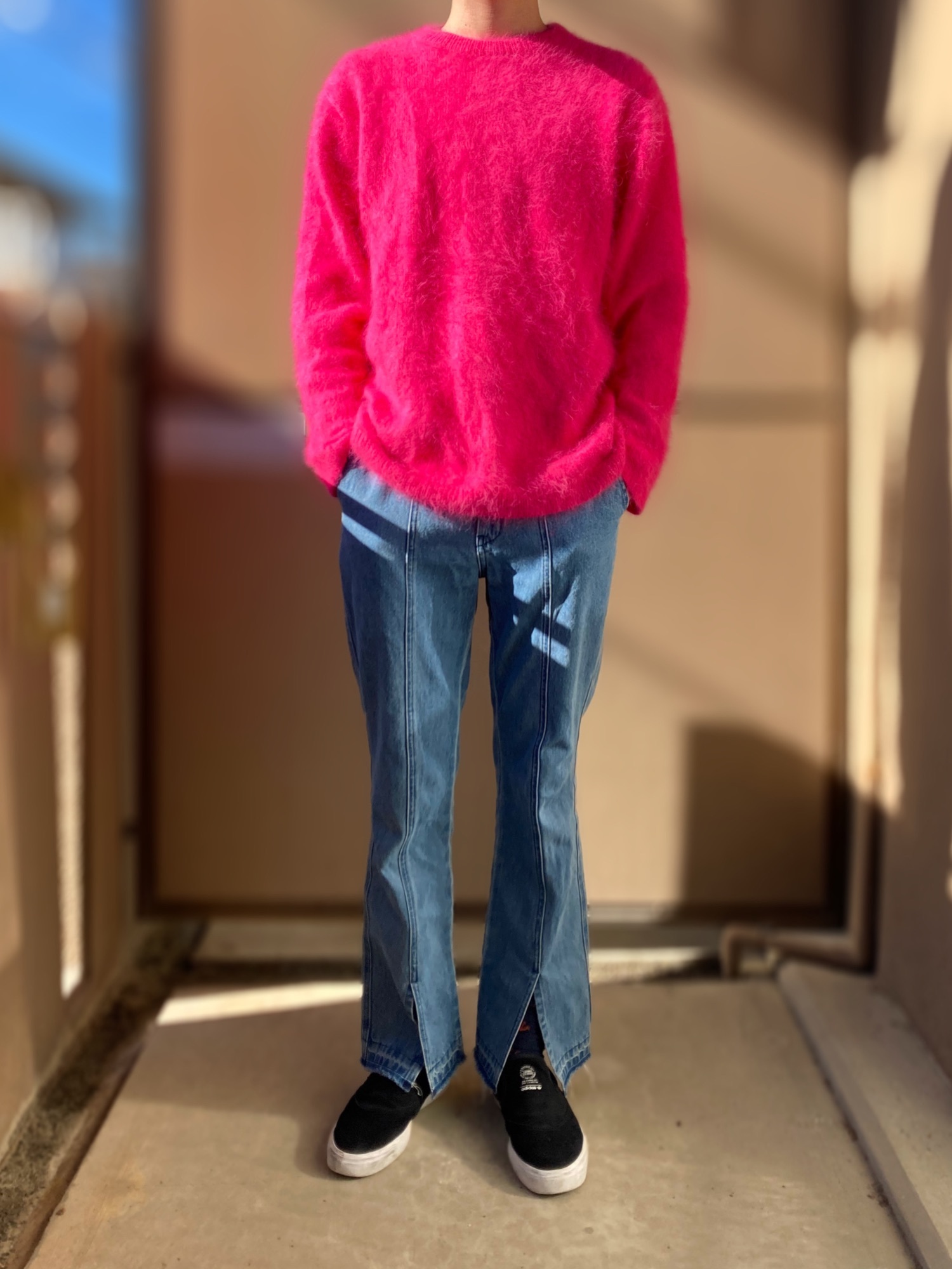 d*.様 SOPHNET. SHAGGY CREW NECK KNIT SOPHNET. SHAGGY CREWNECK KNIT