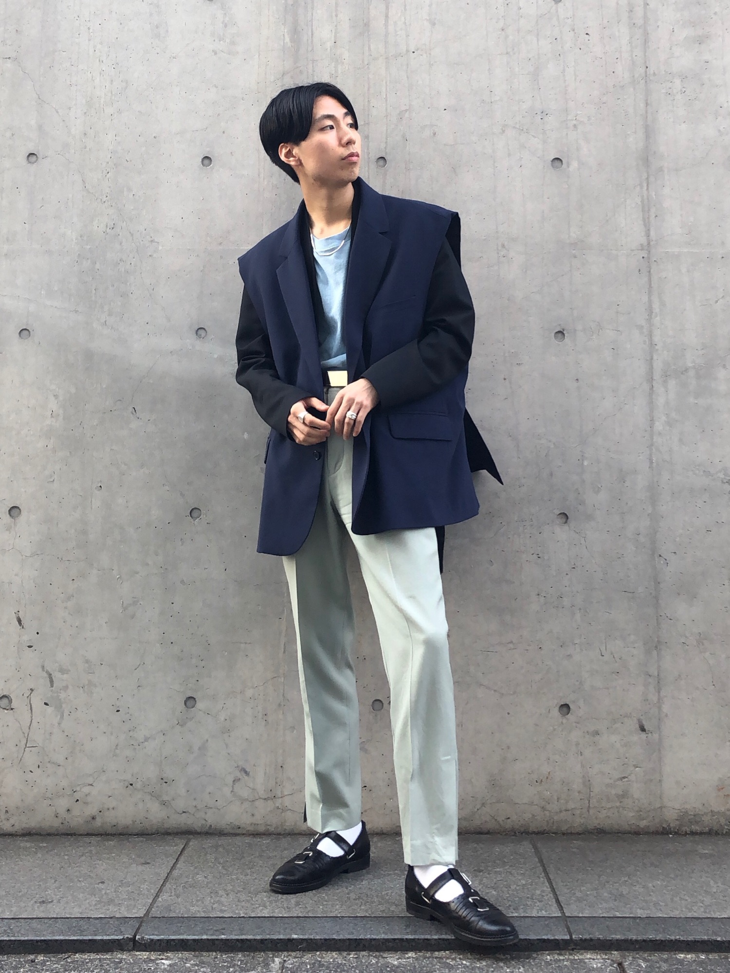Maison Margiela ノーカラージャケット　セットアップ マルジェラの名作解説【ノーカラージャケット】 24年秋冬