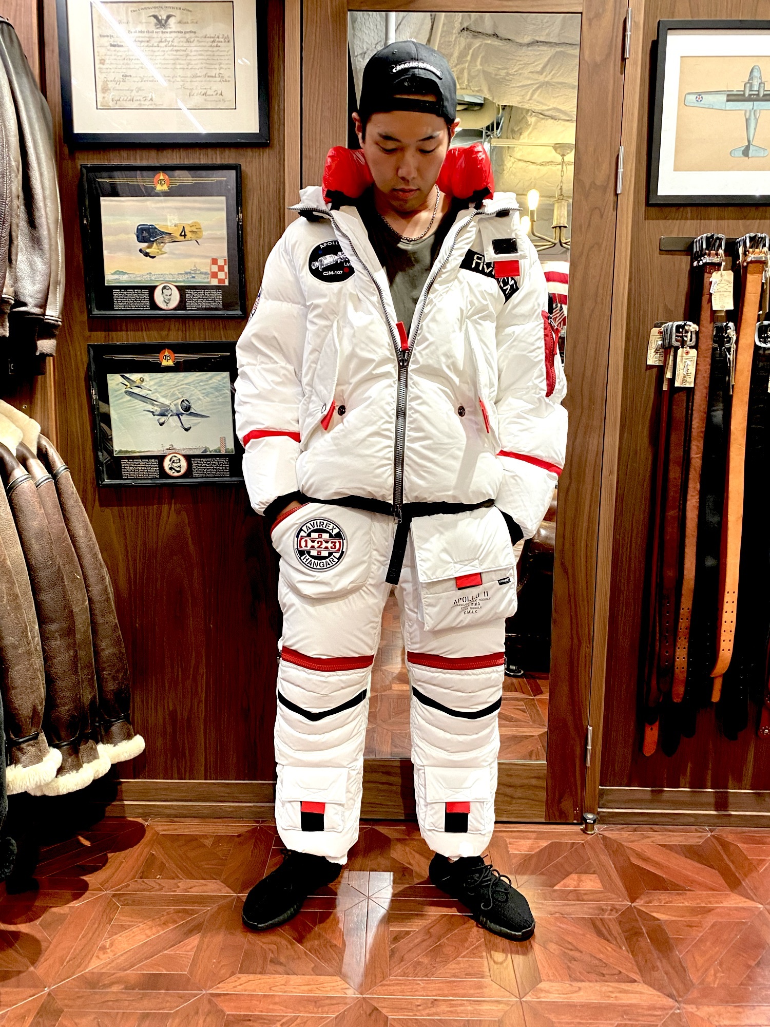 新品】 AVIREX アポロ ダウンジャケット 上下 セット 宇宙服 【公式通販】