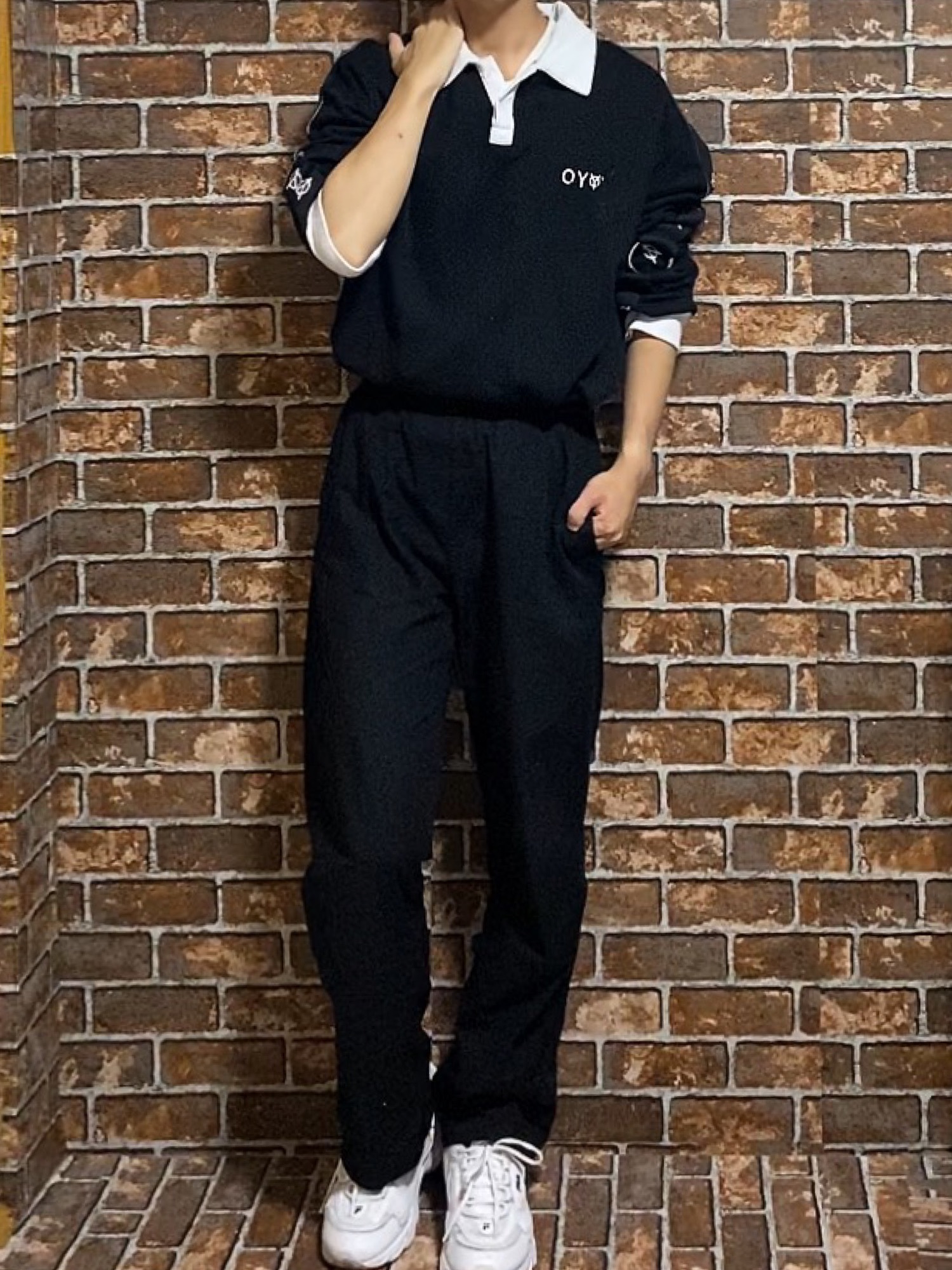 OY（オーワイ）の「テープリングカラーポロシャツ（ポロシャツ）」 - WEAR