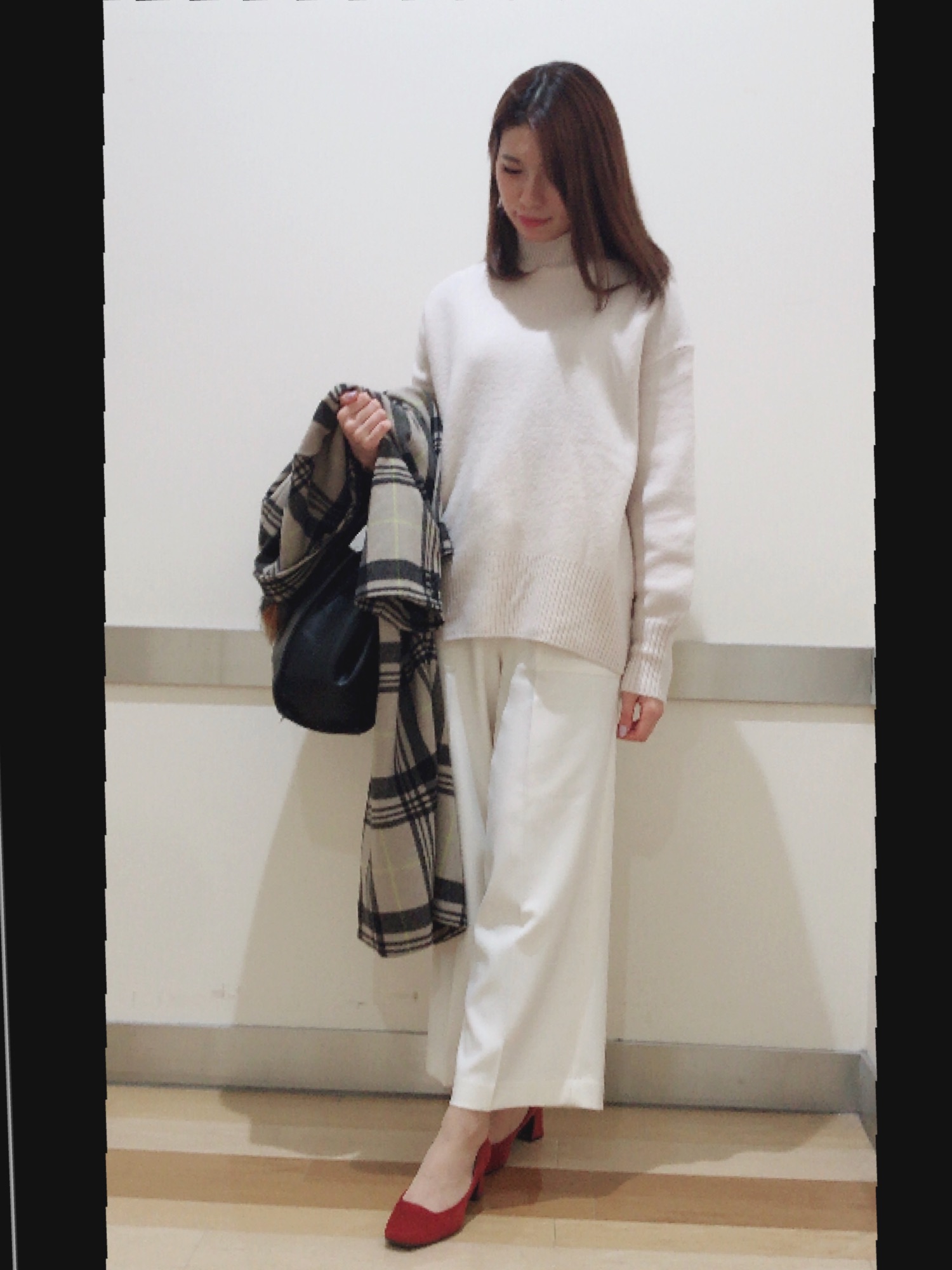 Mila Owen - マリー ミラオーウェン ボックスシルエットタートルニット サイズ0 Mila Owen（ミラオーウェン）の「ボックスシルエットタートルニット