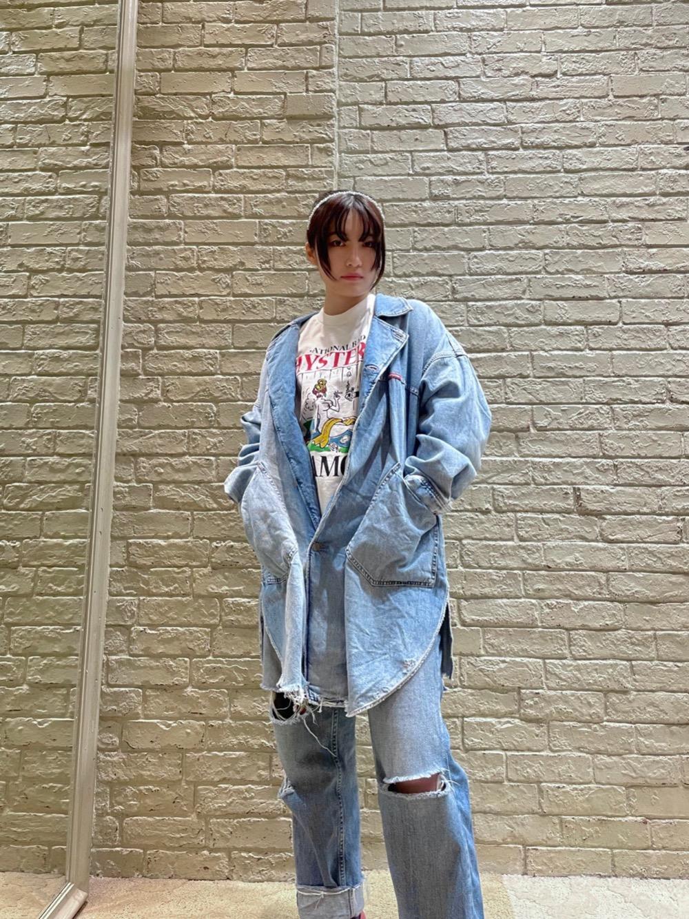 HYSTERIC GLAMOUR（ヒステリックグラマー）の「オーバーサイズデニム