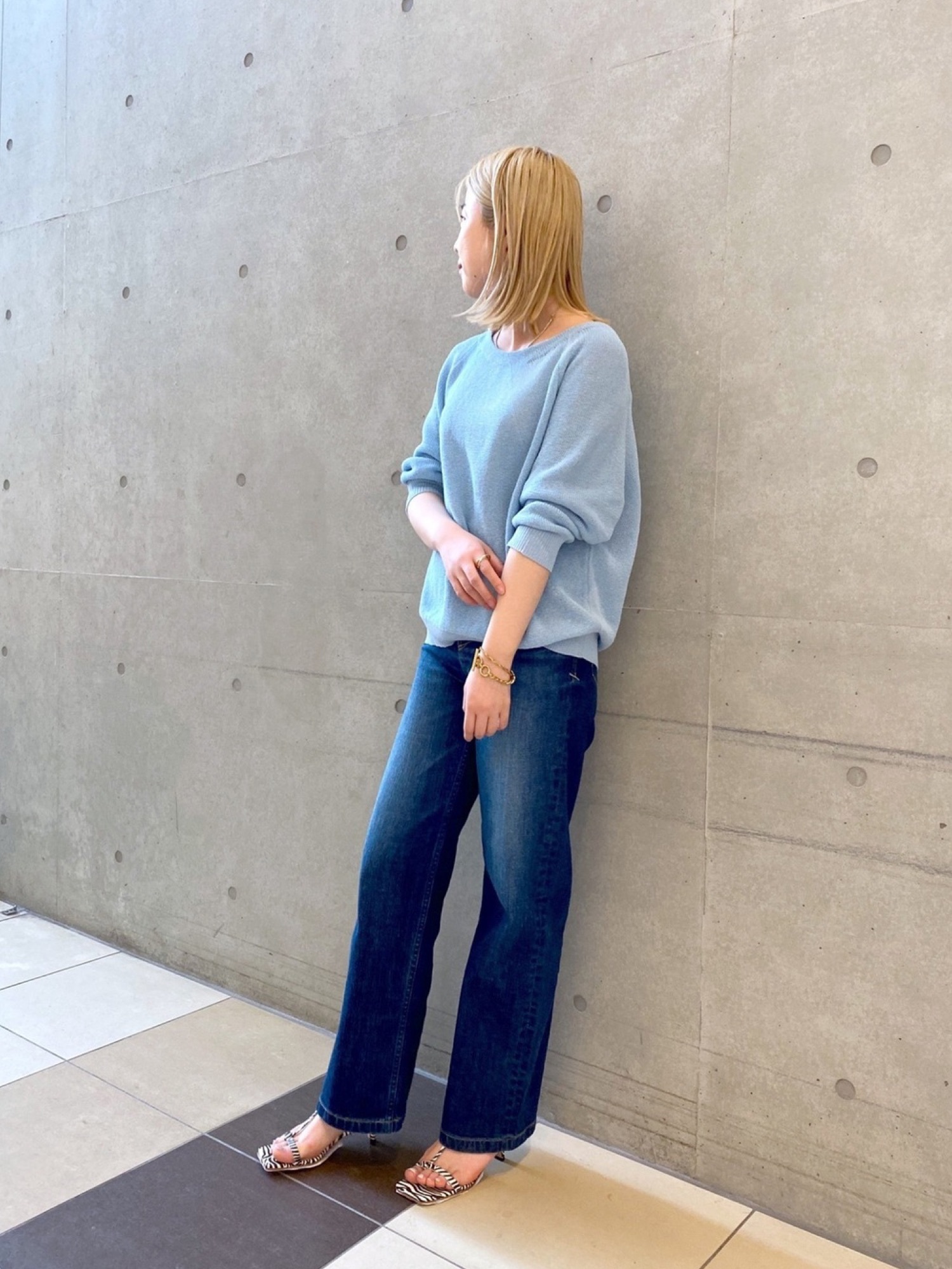 パンツ LILITH 57103071 YANUK YANUK - 【YANUK】57103071 LILITH リリスワイドストレート