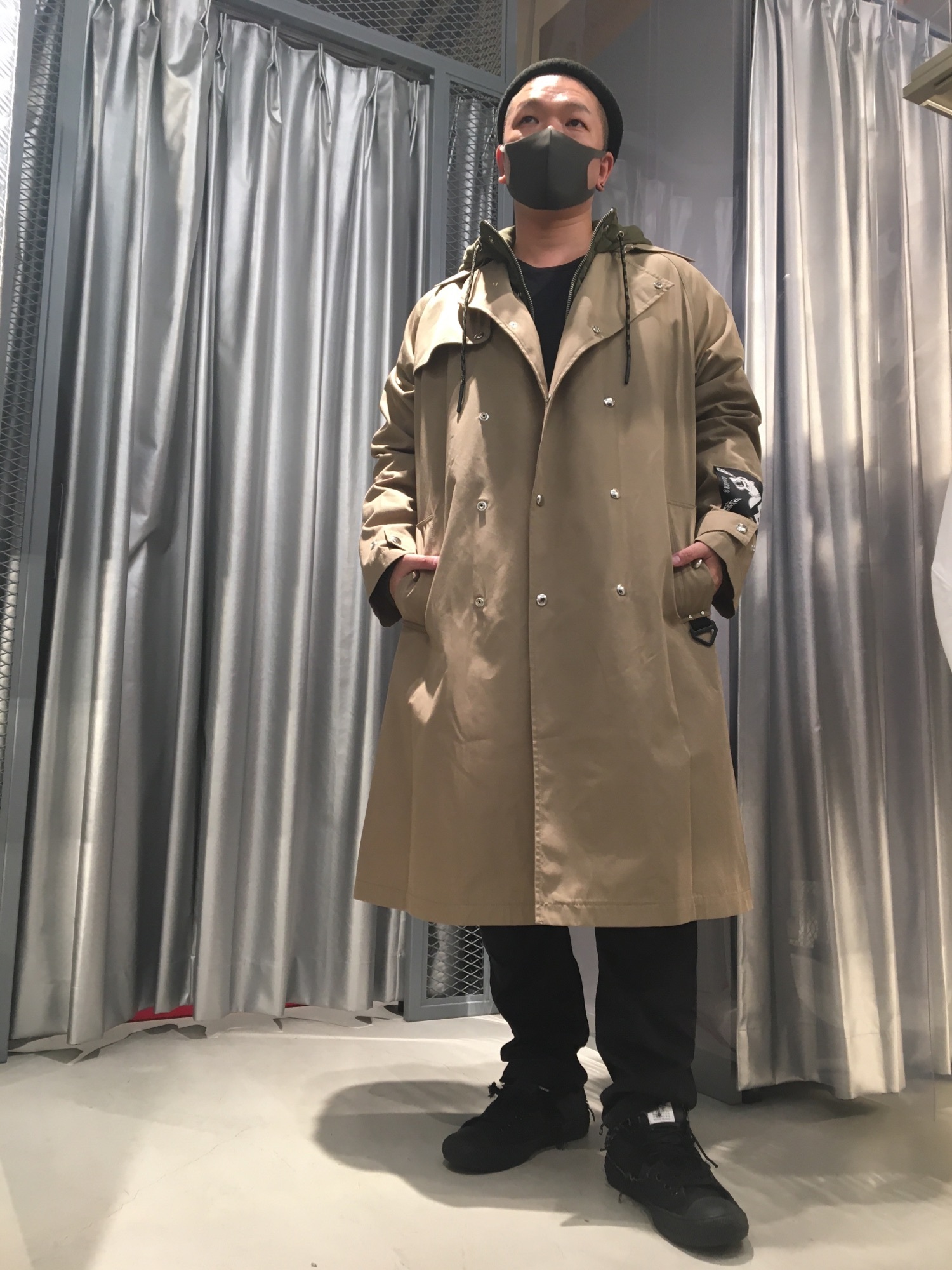 DIESEL（ディーゼル）の「メンズ トレンチコート デザインベルト