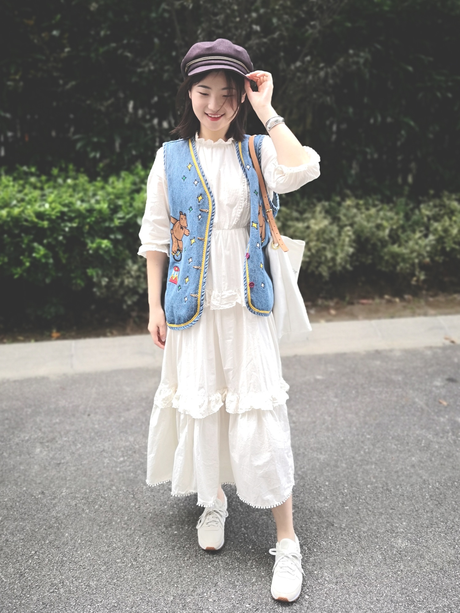 MOUSSY（マウジー）の「LACE RUFFLE LONG ドレス（ワンピース