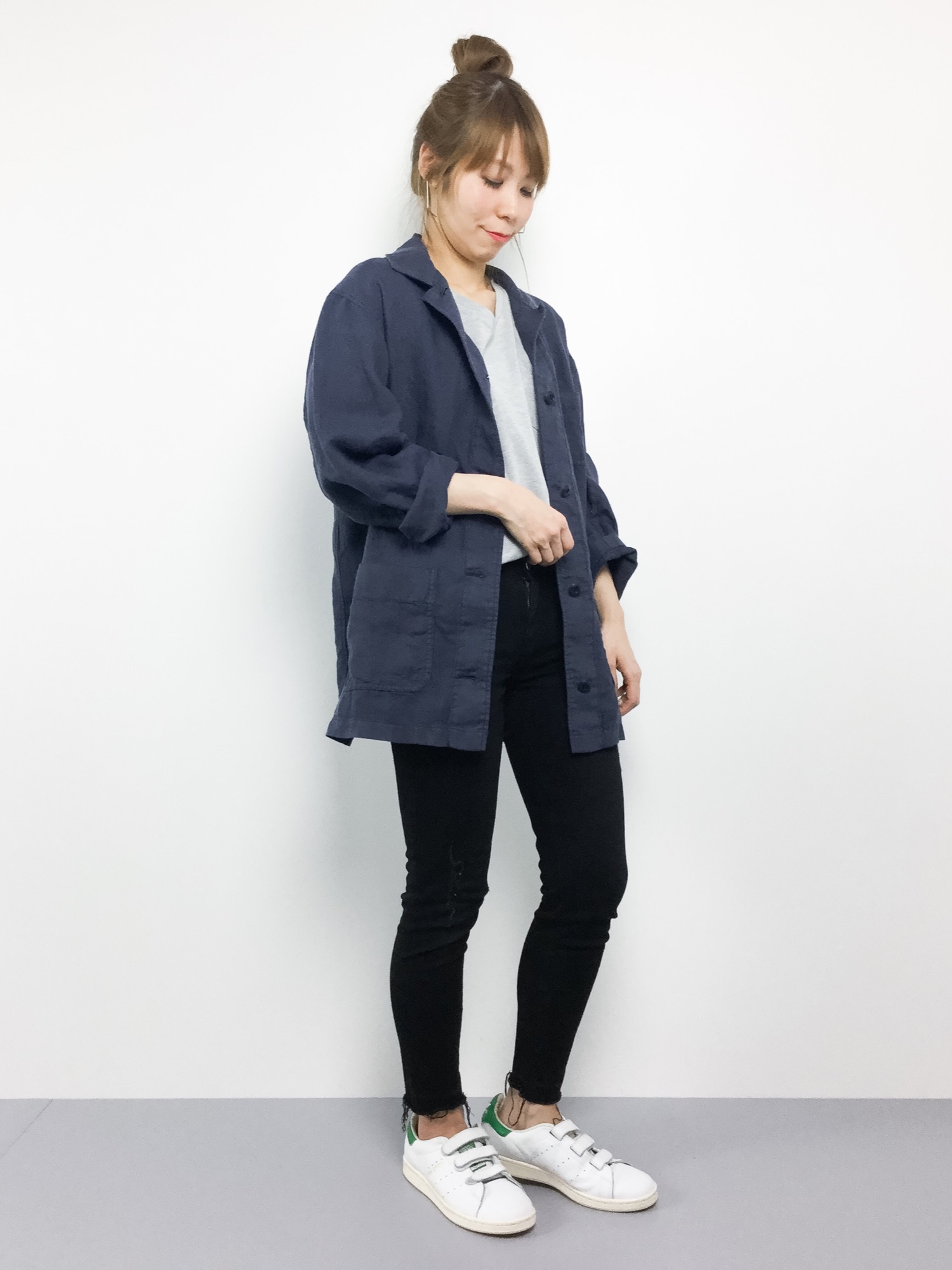 FRAMeWORK（フレームワーク）の「LINEN 製品染め カバーオール