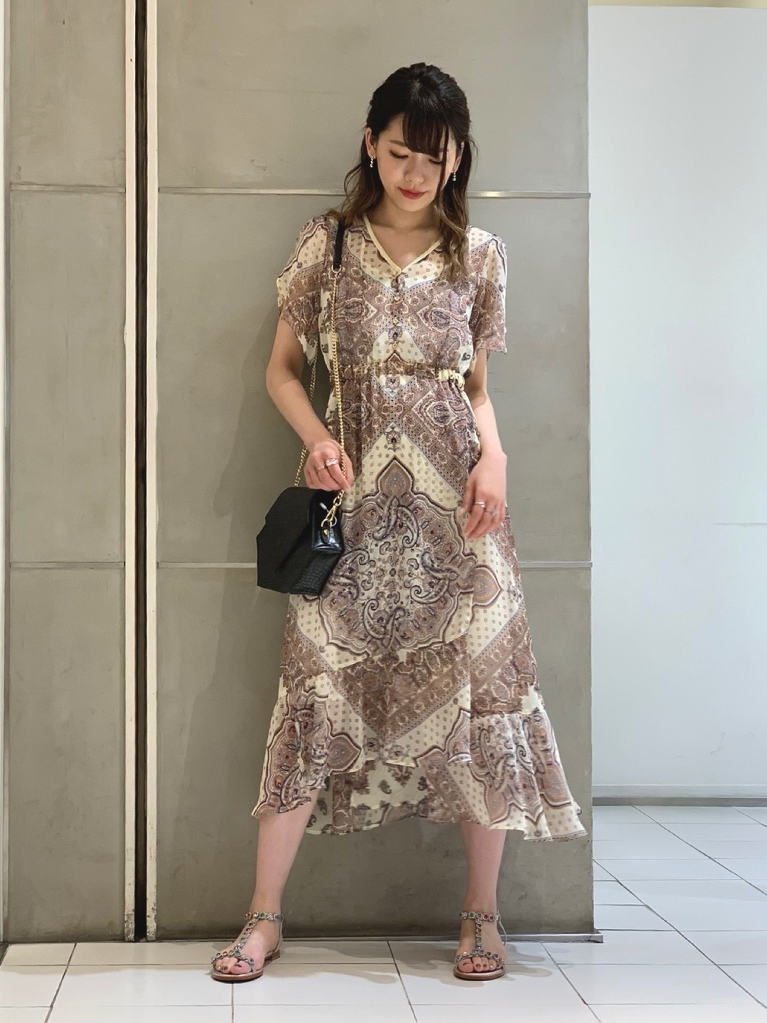 LOVELESS（ラブレス）の「ペイズリー ワンピース（ワンピース）」 - WEAR