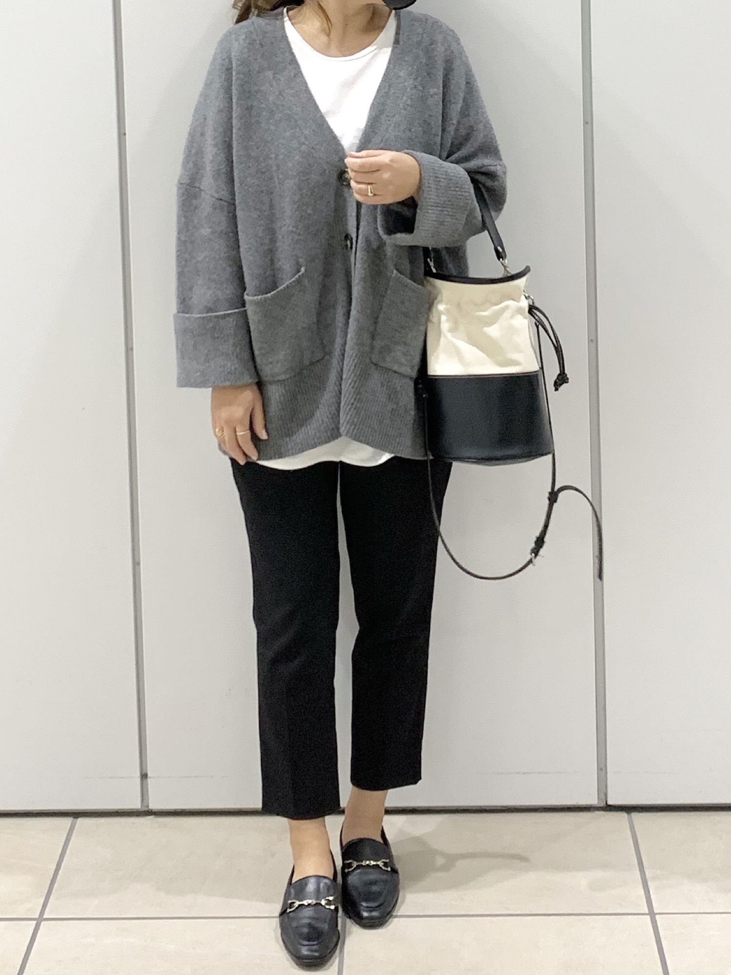 Mila Owen - 2018AW☆ミラオーウェン☆ウール100%ビッグスコッチボタンカーディガン Mila Owen - 2018AW☆ミラオーウェン☆ウール100%ビッグスコッチ