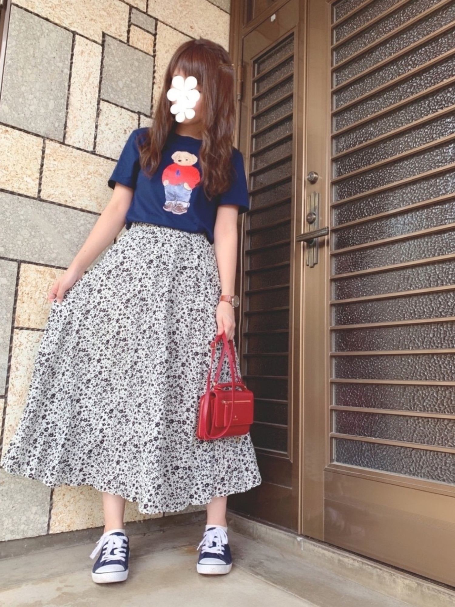 ラルフローレン　花柄カットソー&スカート　セット Ralph Lauren - RALPH LAUREN / ラルフローレン | レーヨン花柄