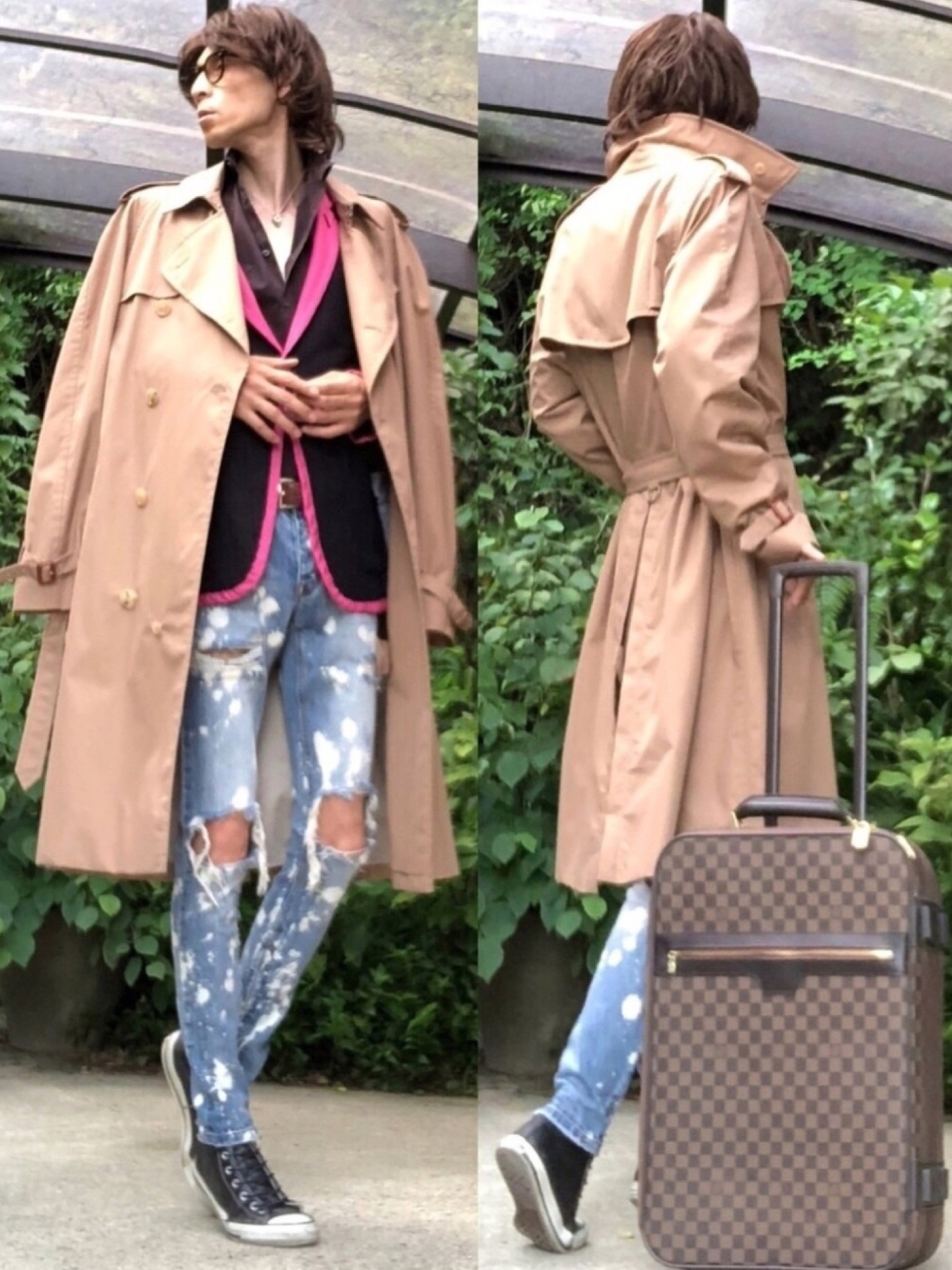 GUCCI ベージュ トレンチコート 楽天市場】GUCCI(グッチ) トレンチコート アウター ファッション