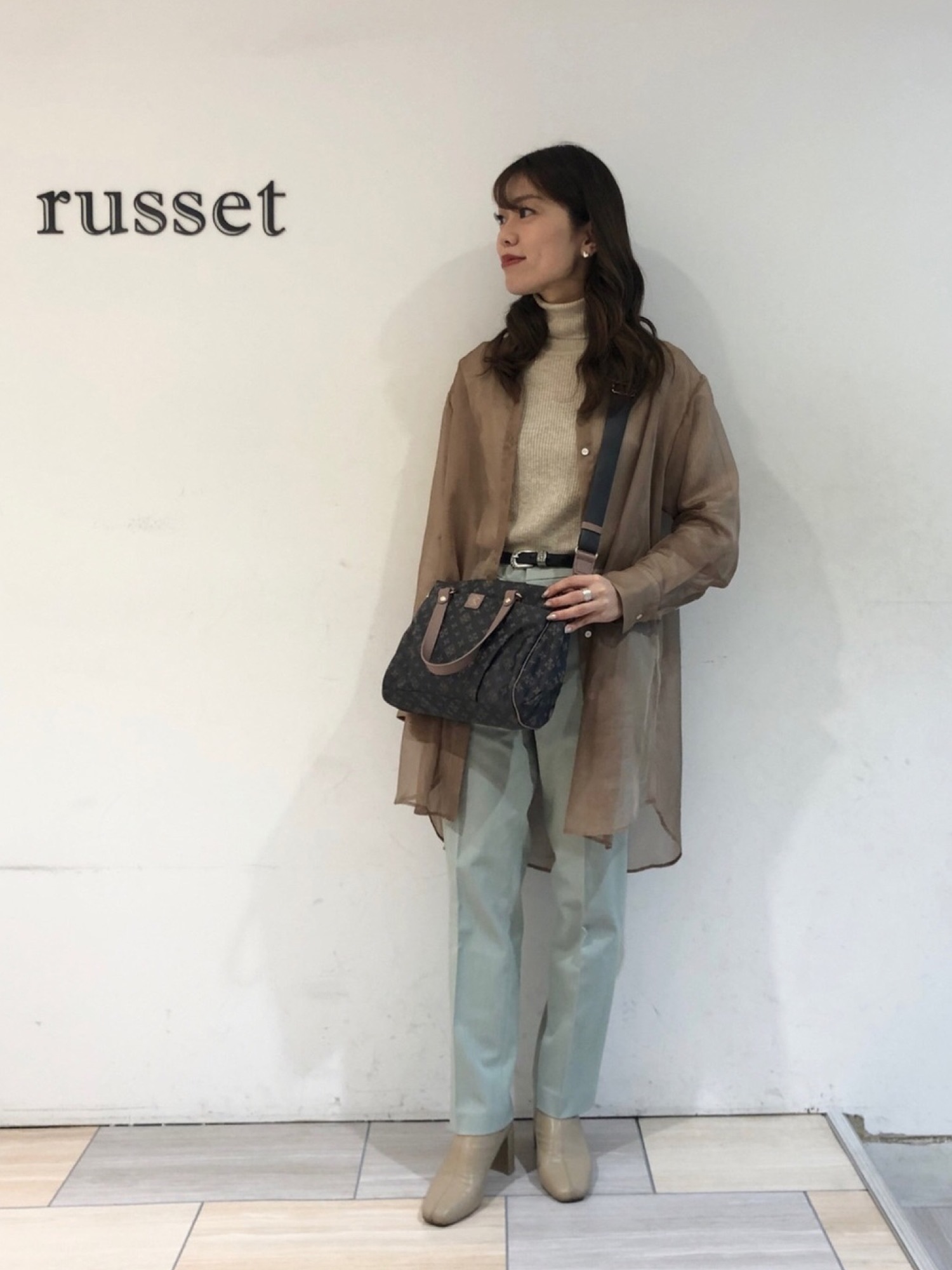 russet（ラシット）の「【人気アイテム】2WAYボストンショルダーバッグ