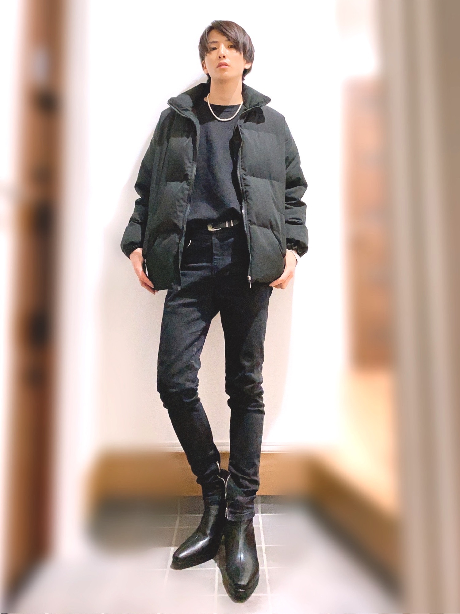 MGV（エムジーヴィー）の「オーバーサイズ中綿ジップブルゾン（ダウン