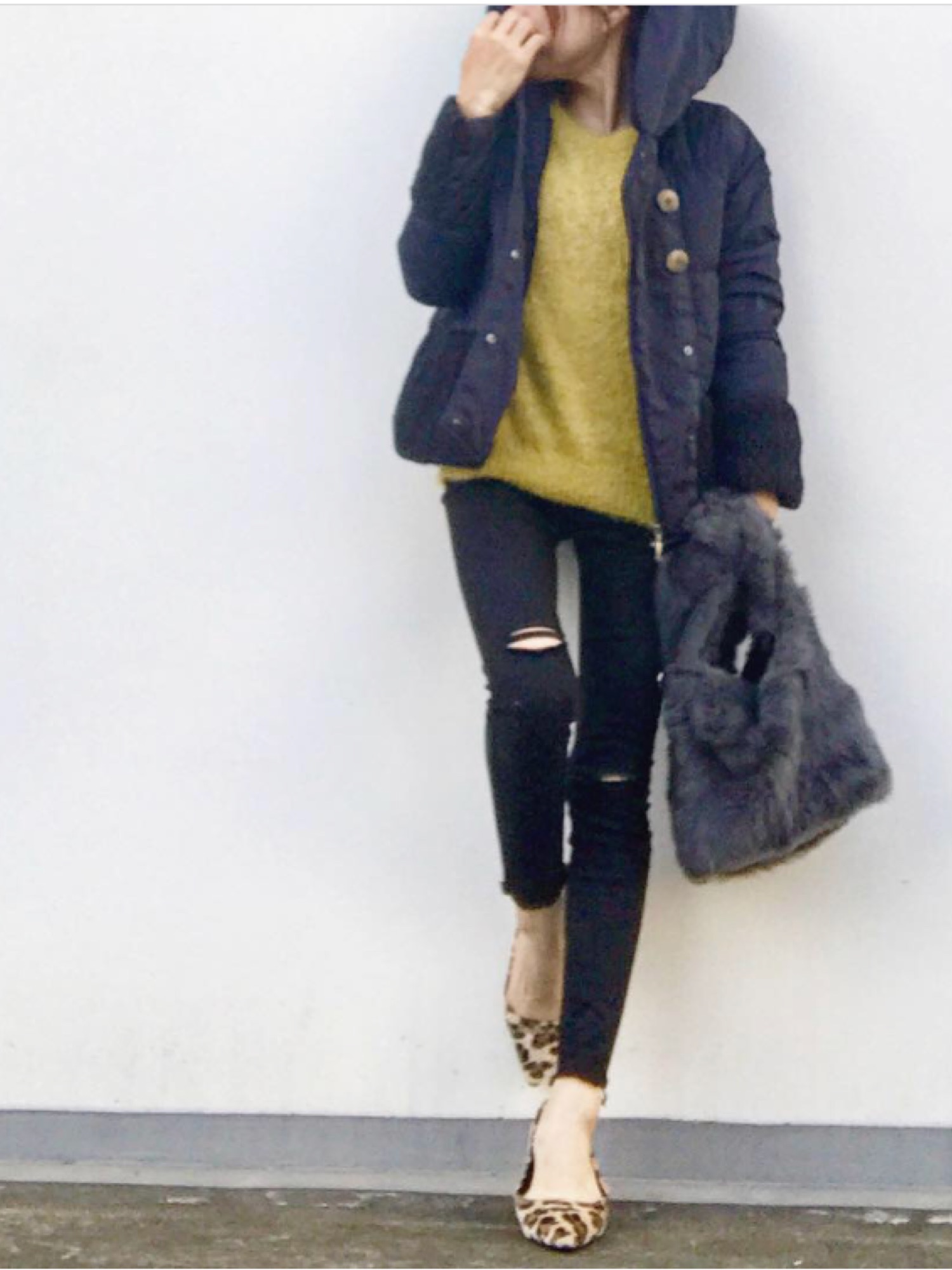 YOSOOU（ヨソオウ）の「Knit Pocket Jacket / ニットポケット 