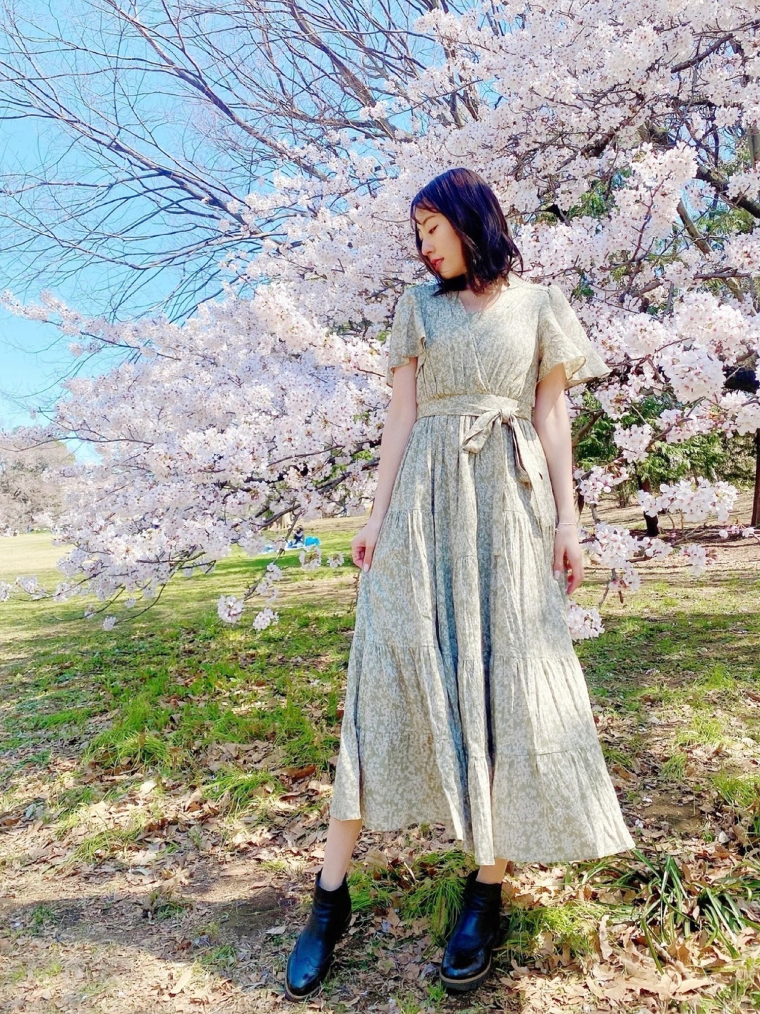 SNIDEL（スナイデル）の「コットンプリントカシュクール