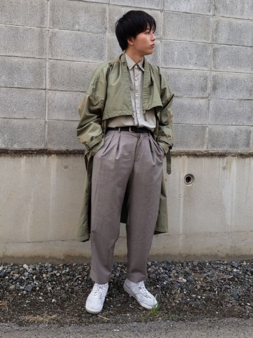 Iroquois（イロコイ）の「DRAPE WRAP COAT（トレンチコート）」 - WEAR