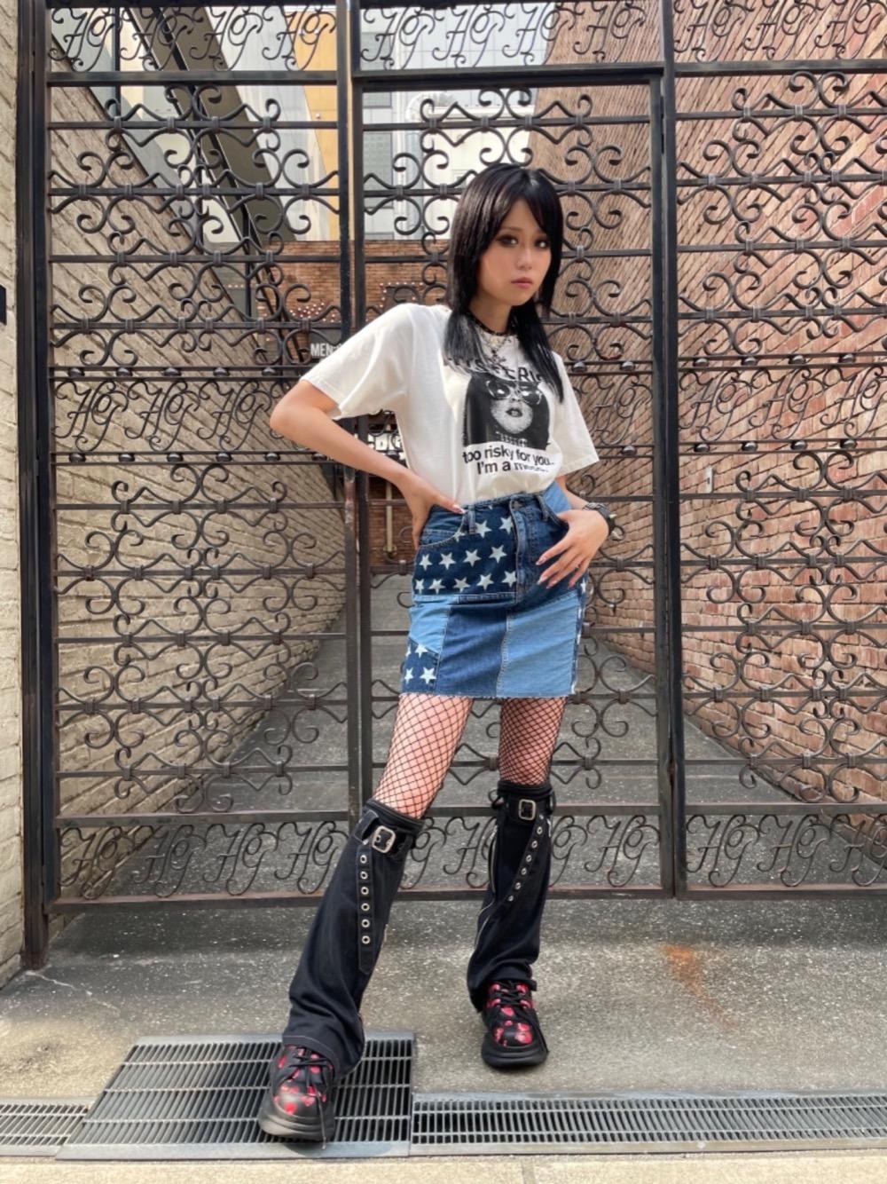 HYSTERIC GLAMOUR（ヒステリックグラマー）の「STAR柄スクラッチ