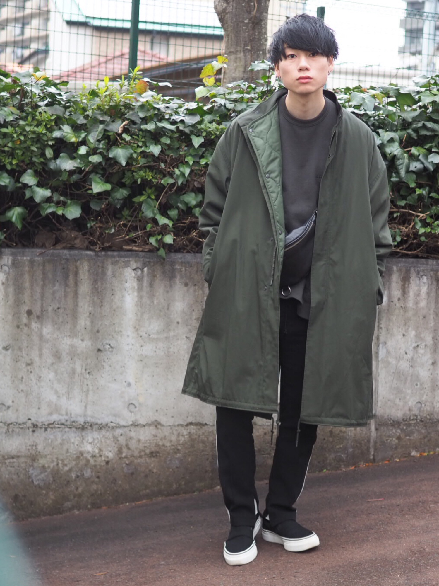 LAD MUSICIANのモッズコートを使った人気ファッション