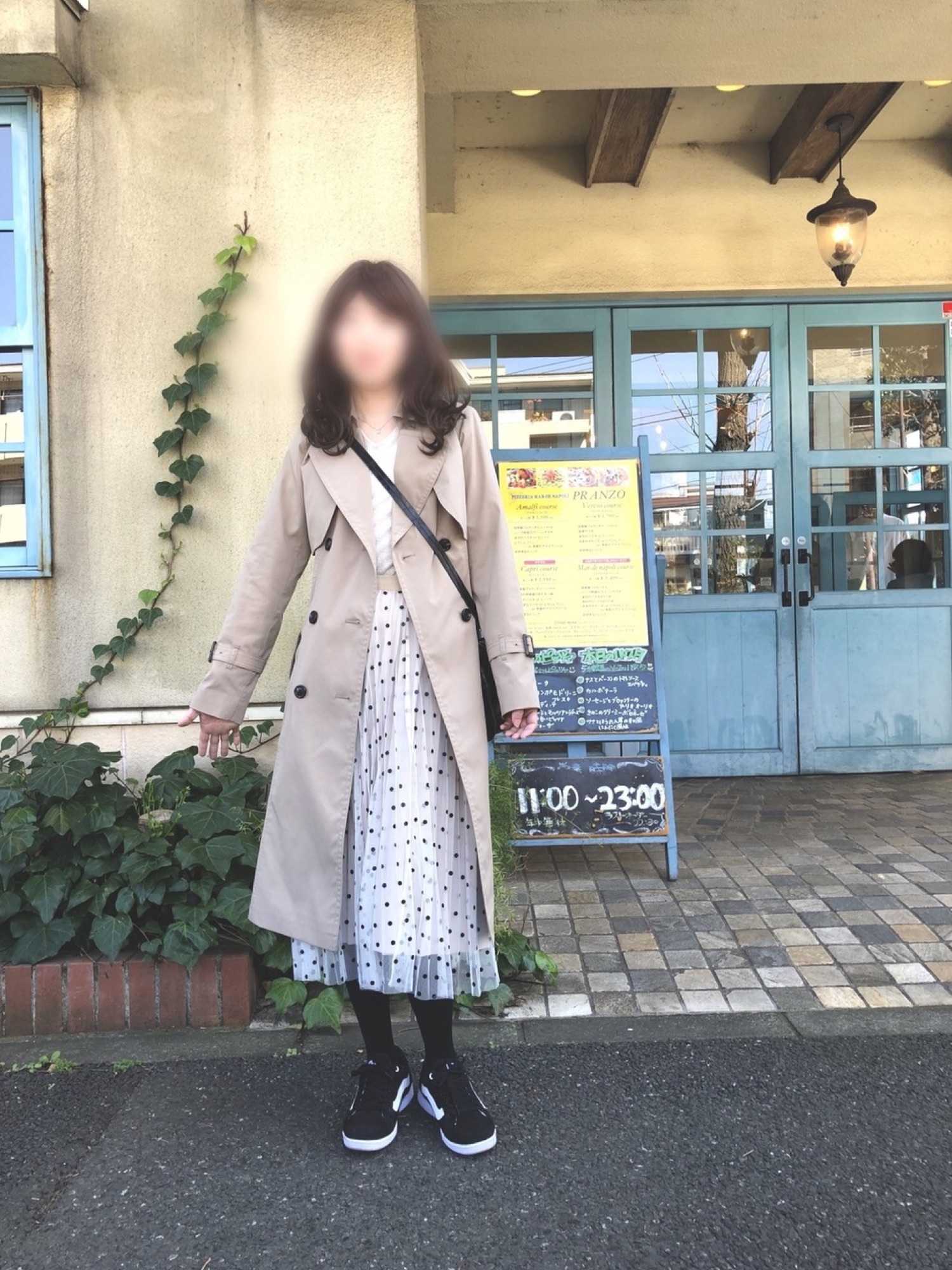 ブルーレーベルクレストブリッジ コージーストレッチ トレンチコート