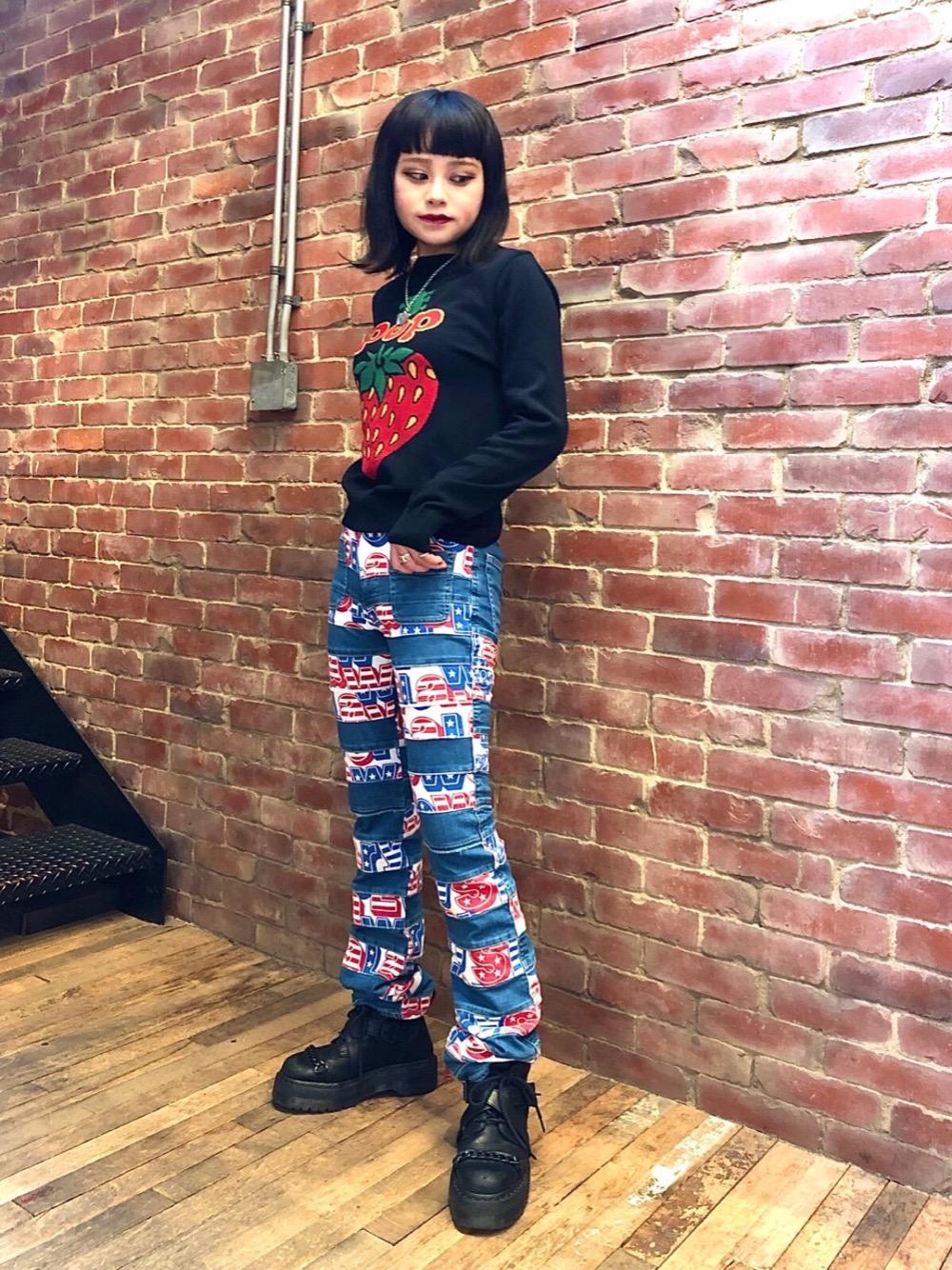 HYSTERIC GLAMOUR（ヒステリックグラマー）の「USED加工Sデニム SHA-LA 