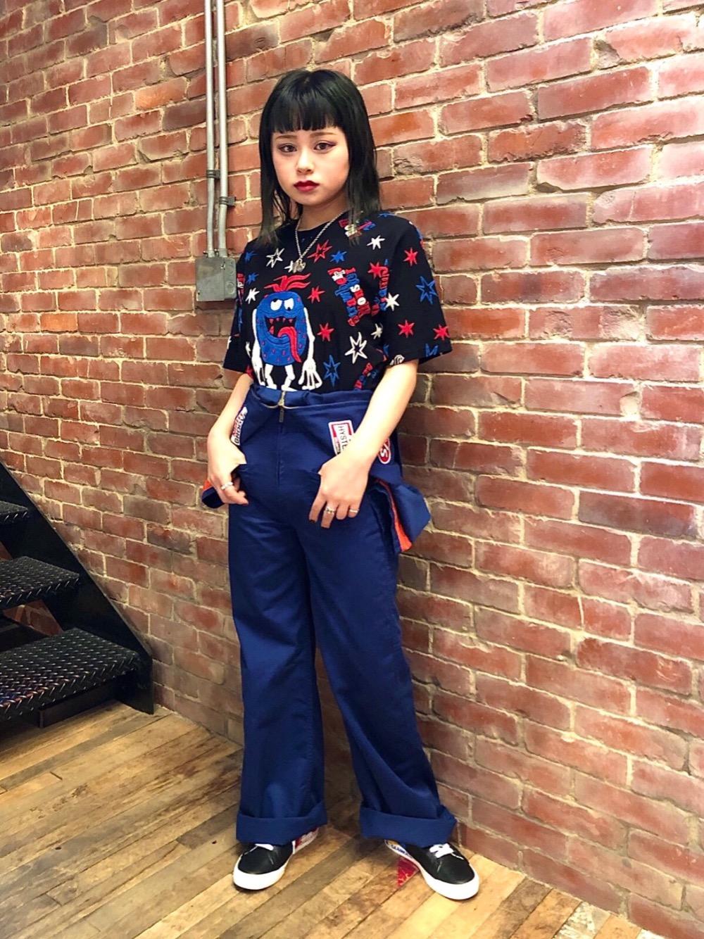 hysteric glamour ジャンプスーツ　ツナギ ヒステリックグラマー つなぎ ジャンプスーツ オールインワン